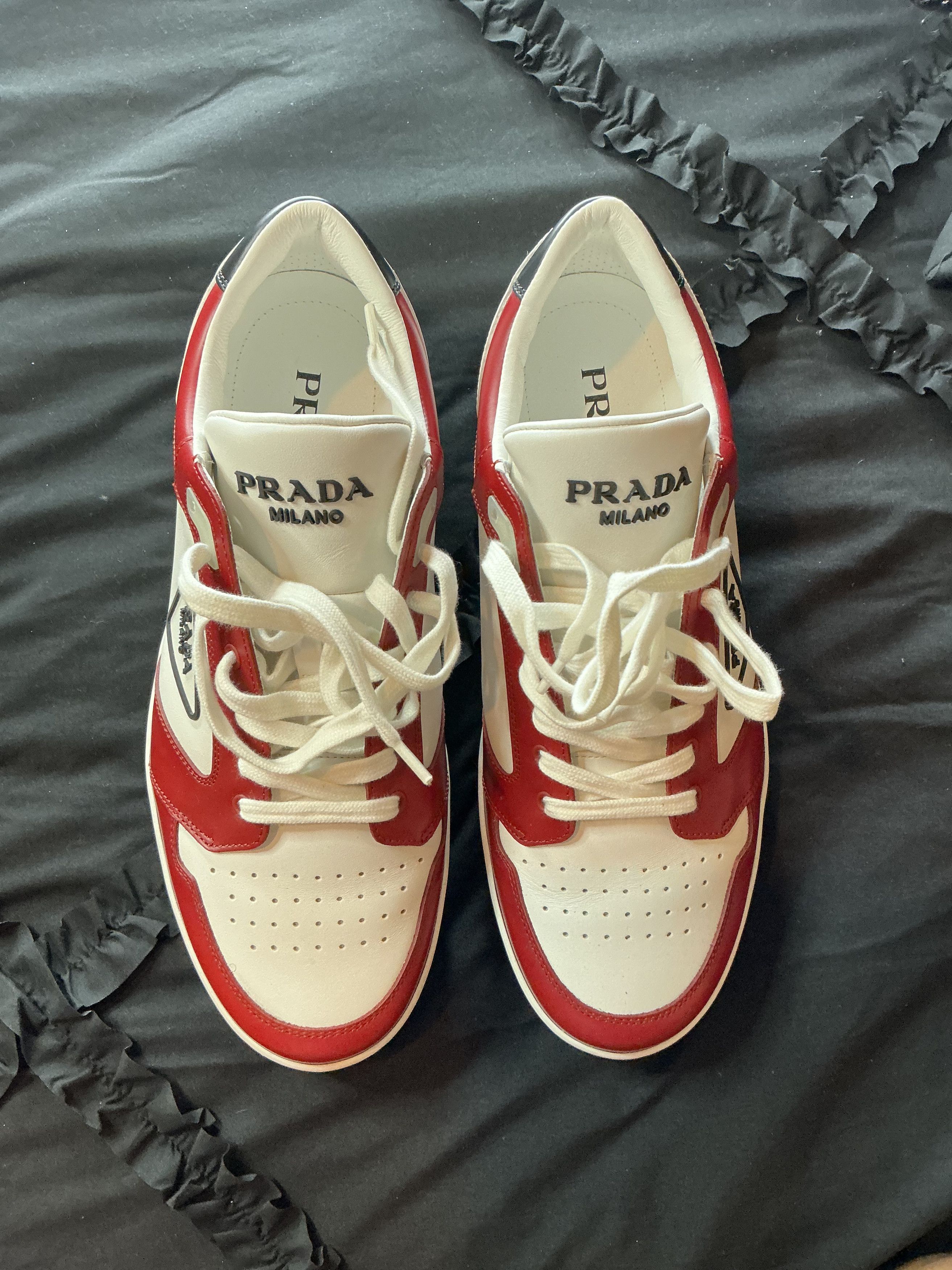Prada Prada Milano Low-Top Sneakers Size US 11 / EU 44 - 3 Thumbnail