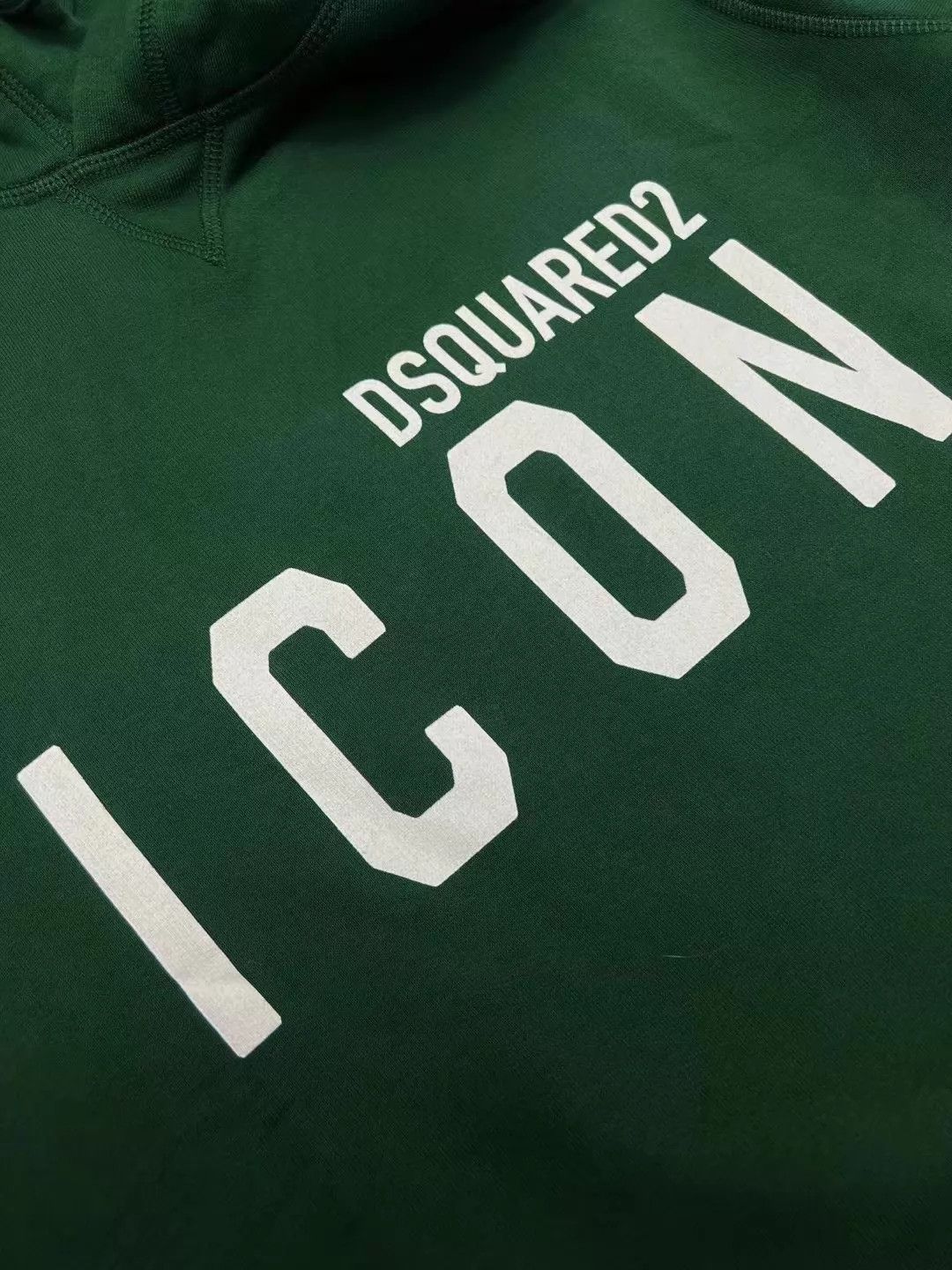 Dsquared2 Dsquared2 FW22 ICON Special Green Oversized Hoodie Size US S / EU 44-46 / 1 - 3 Thumbnail