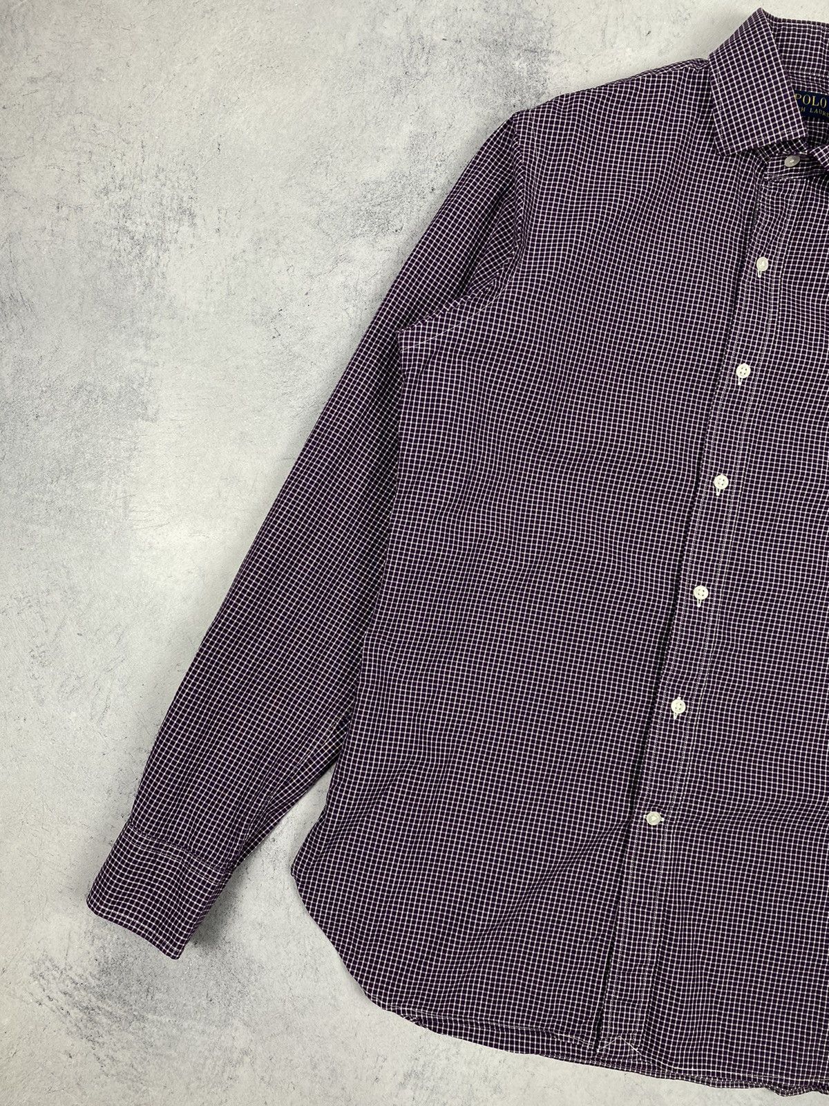 Polo Ralph Lauren Polo Ralph Lauren Checkered Button Up Shirt Size US L / EU 52-54 / 3 - 3 Thumbnail