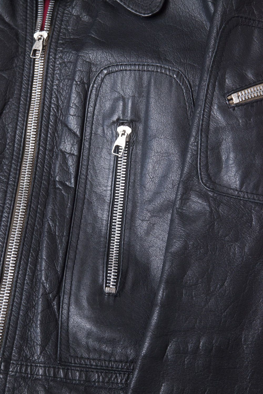 Vintage Vintage 1970's black leather jacket Size US S / EU 44-46 / 1 - 5 Thumbnail