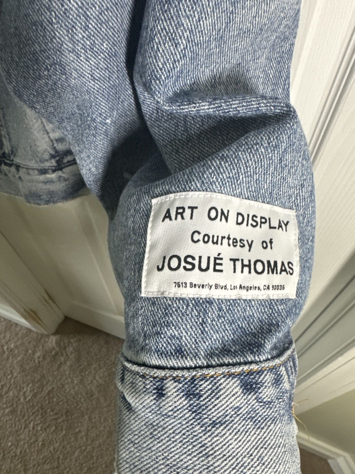 Gallery Dept. Gallery dept. logo-print denim jean jacket Size US L / EU 52-54 / 3 - 4 Thumbnail
