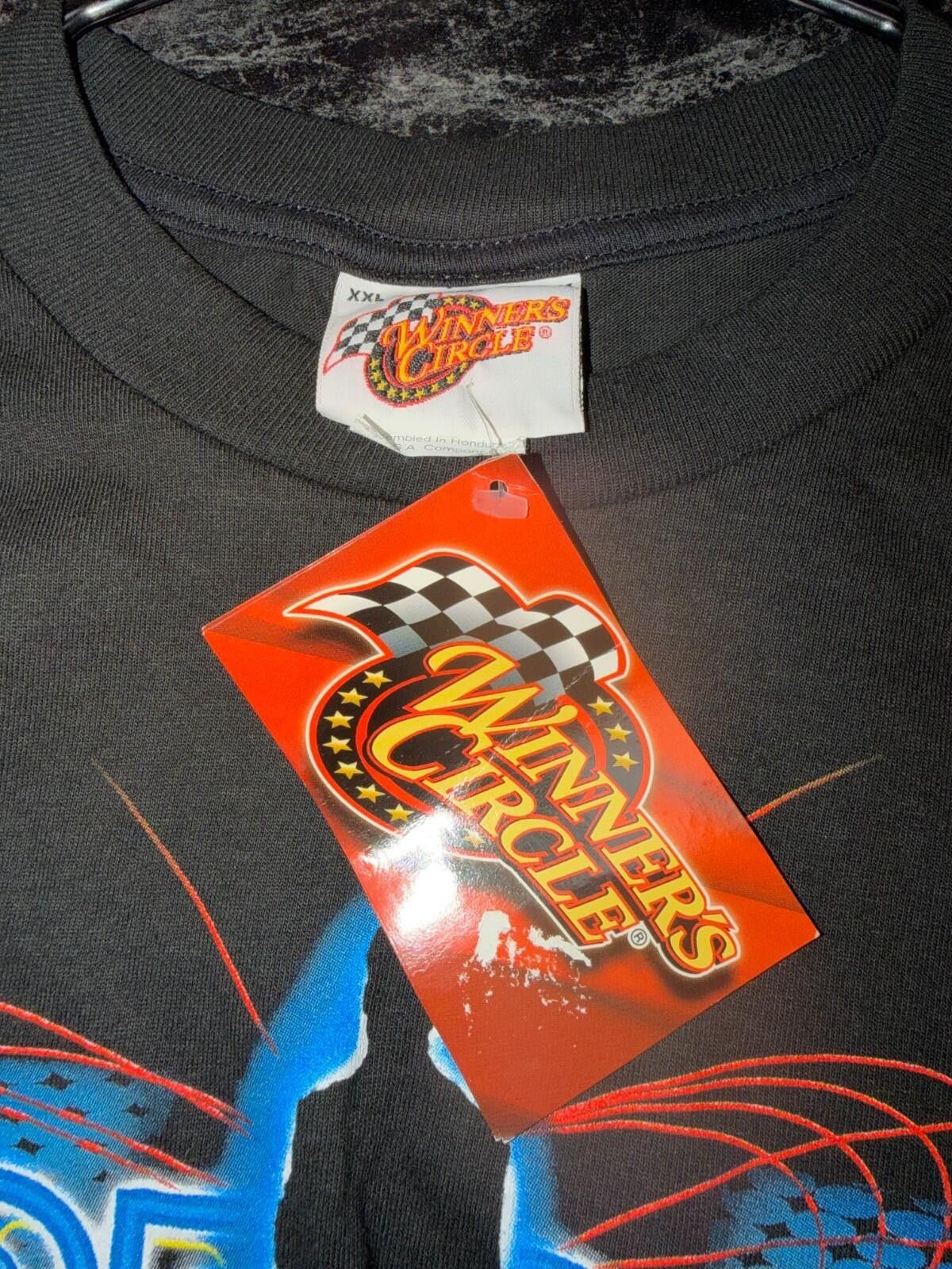 Winners Circle Vintage Jeff Gordon #24 Face The Race NASCAR T Shirt 2003 Size ONE SIZE - 4 Thumbnail