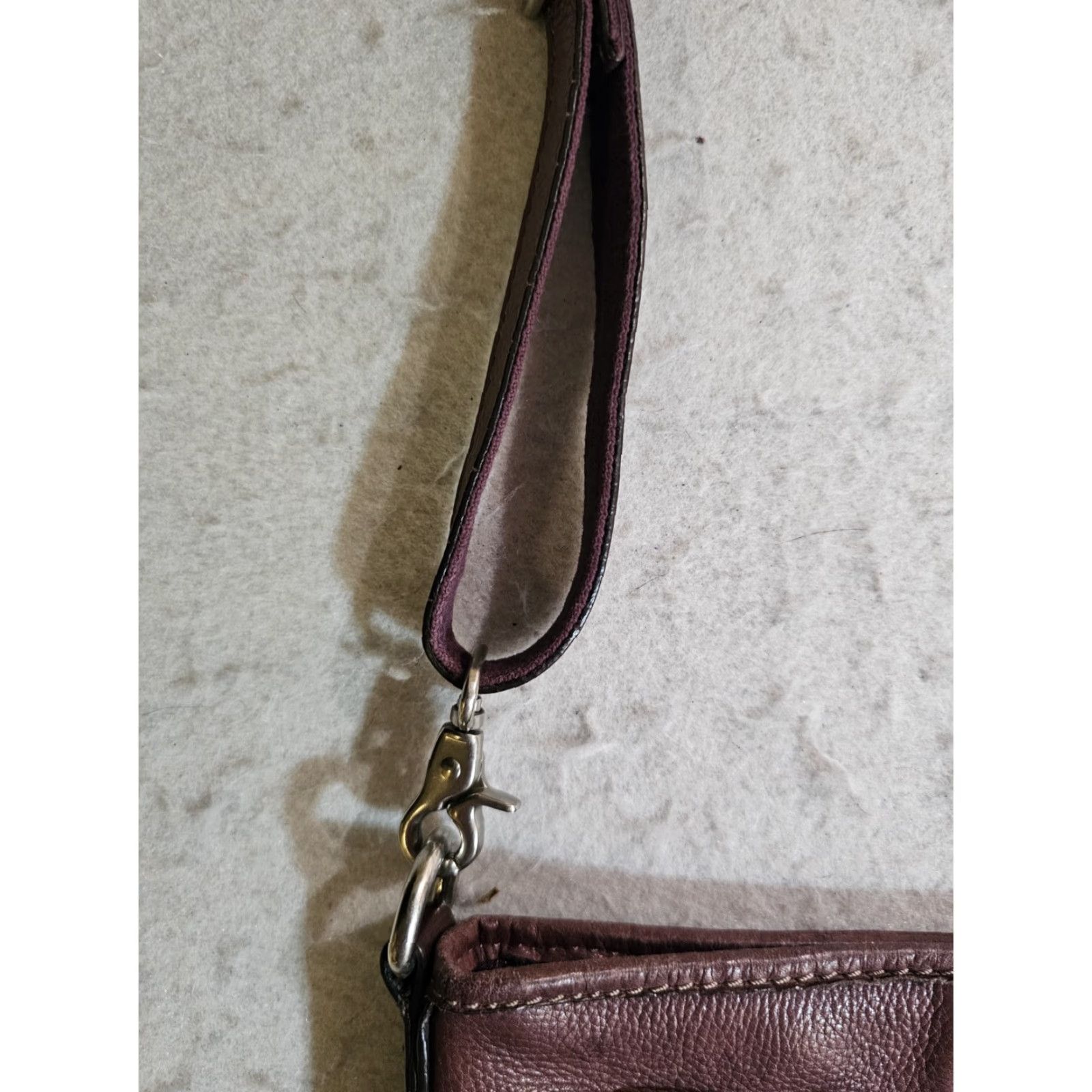 Fossil VINTAGE Fossil Crosstown Organizer Crossbody Bag Brick Red Size ONE SIZE - 5 Thumbnail