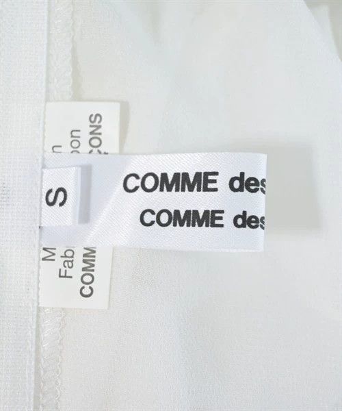 Comme des Garcons Comme Des Garcons White Sleeveless Shirt Size S / US 4 / IT 40 - 5 Thumbnail