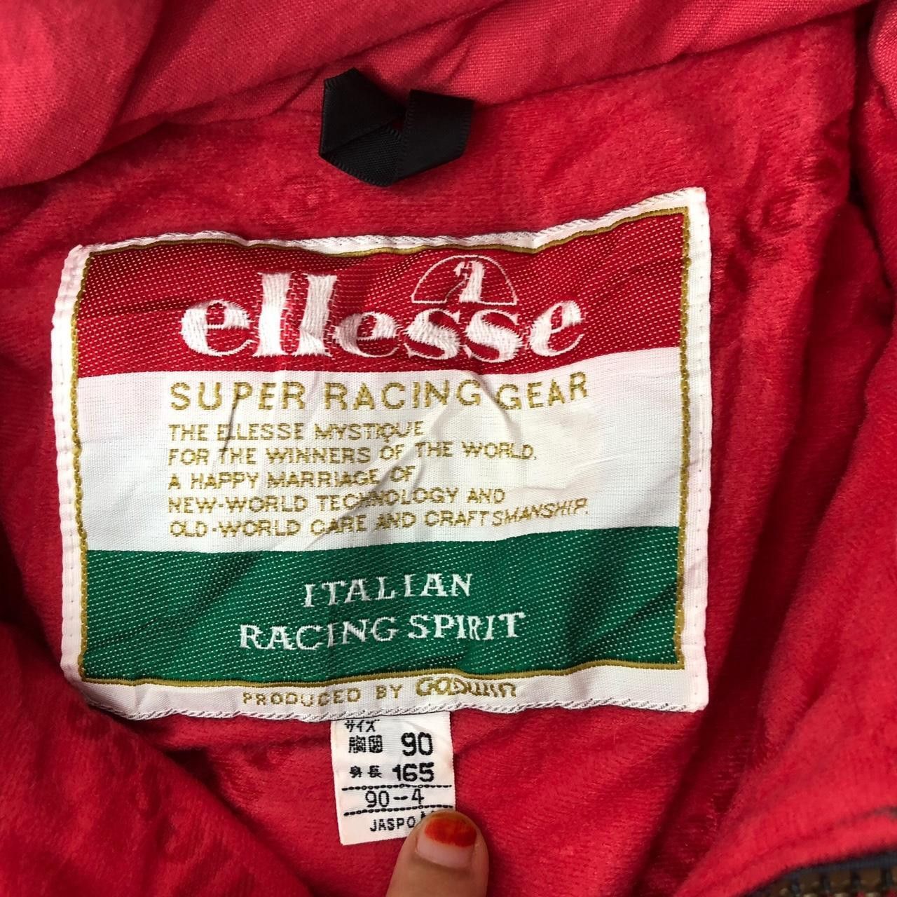 Ellesse Vintage ELLESSE Racing Coverall Ski Jump Suit Overall Jacket Size US 30 / EU 46 - 5 Thumbnail