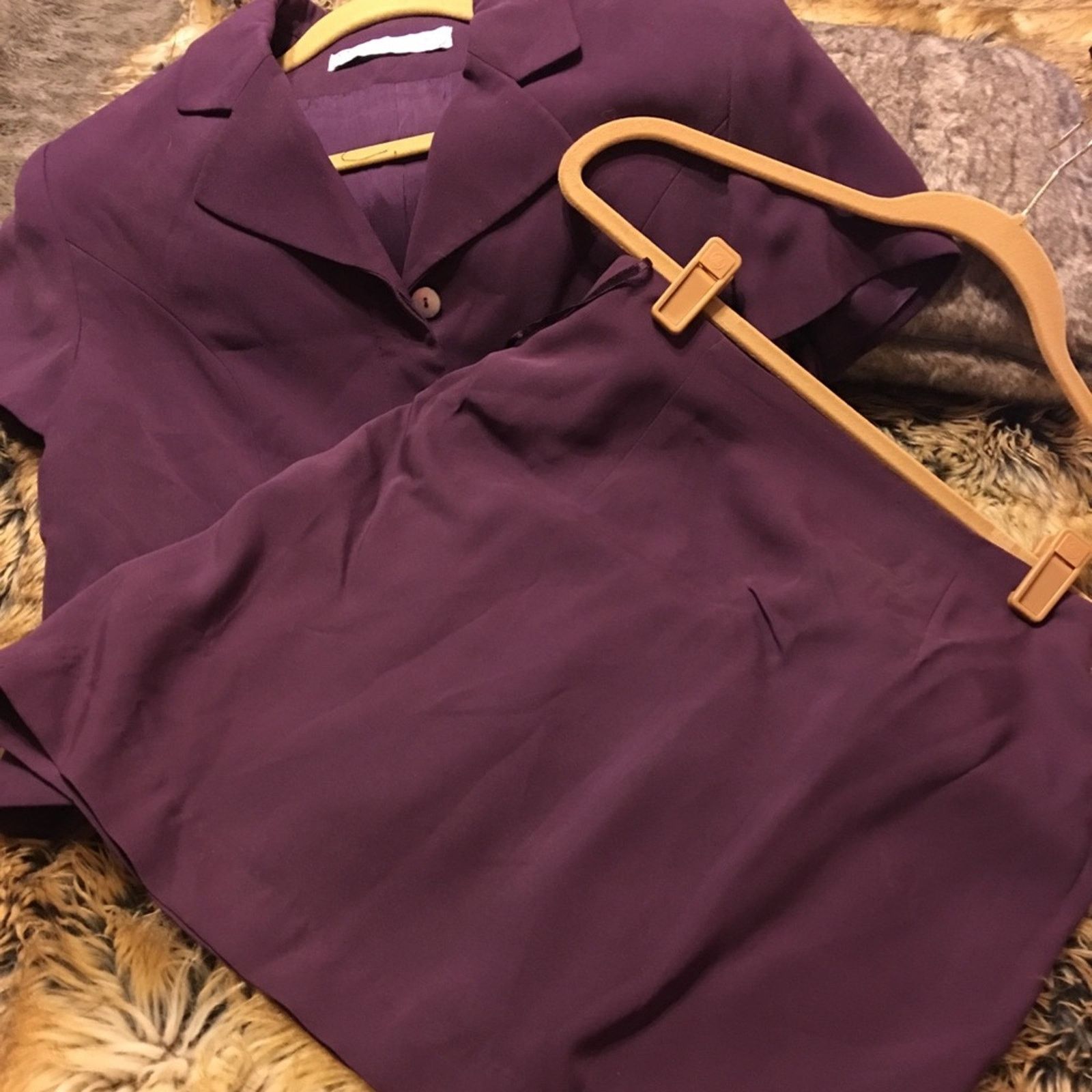 Other Valerie Stevens silk skirt suit SIZE 8 Size M / US 6-8 / IT 42-44 - 6 Thumbnail
