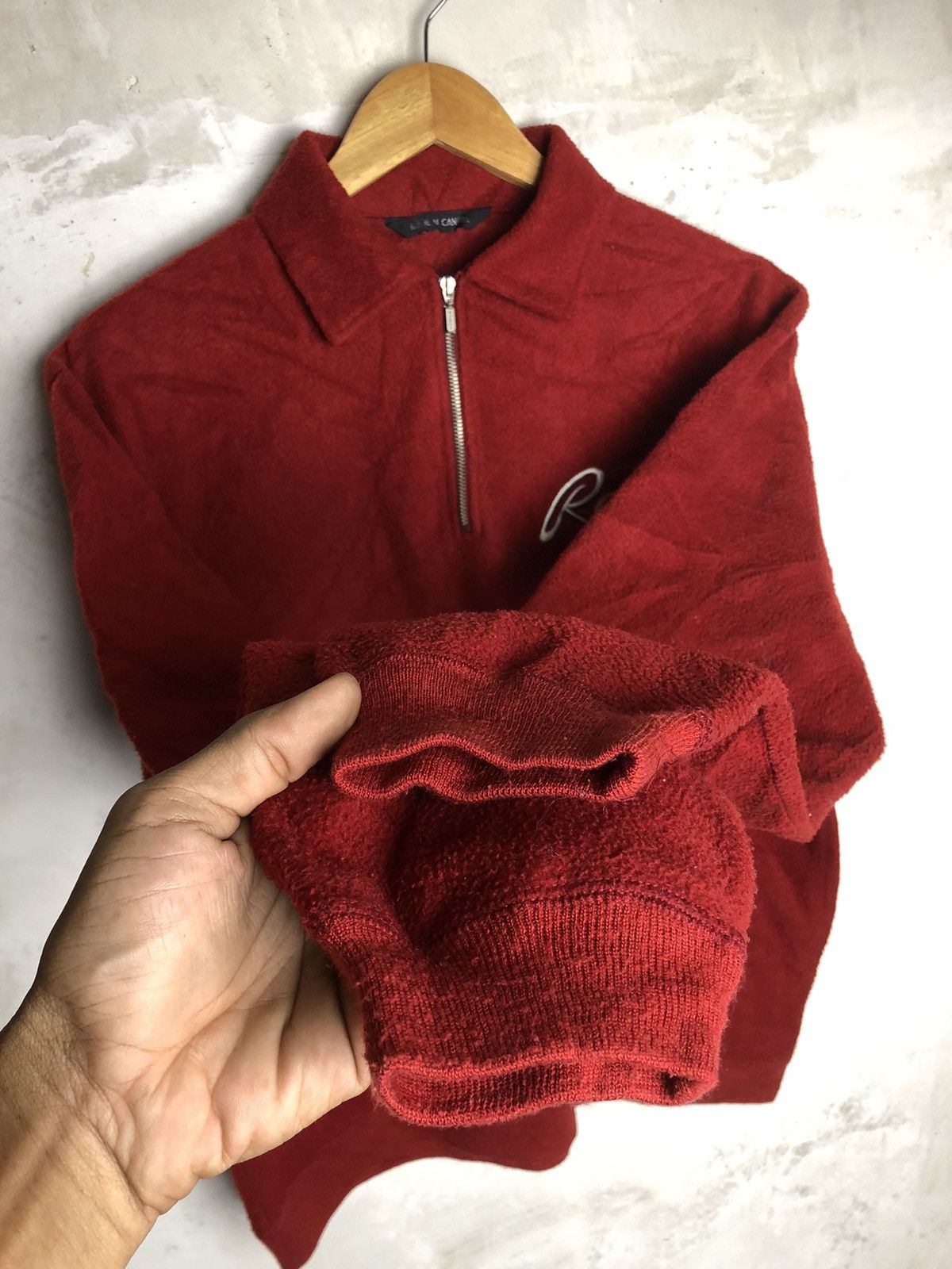 Japanese Brand × Vintage Vintage 90s Roots Performance Halfzipper Fleece Sweatshirt Size US M / EU 48-50 / 2 - 9 Thumbnail