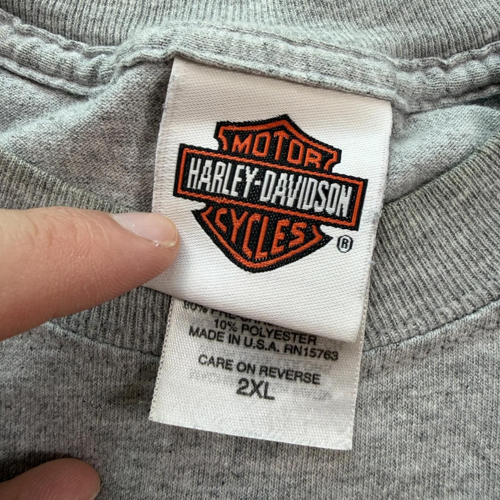 Harley Davidson Vintage Harley Davidson Nashville Tennessee Boswells T Shirt Size US XXL / EU 58 / 5 - 5 Thumbnail
