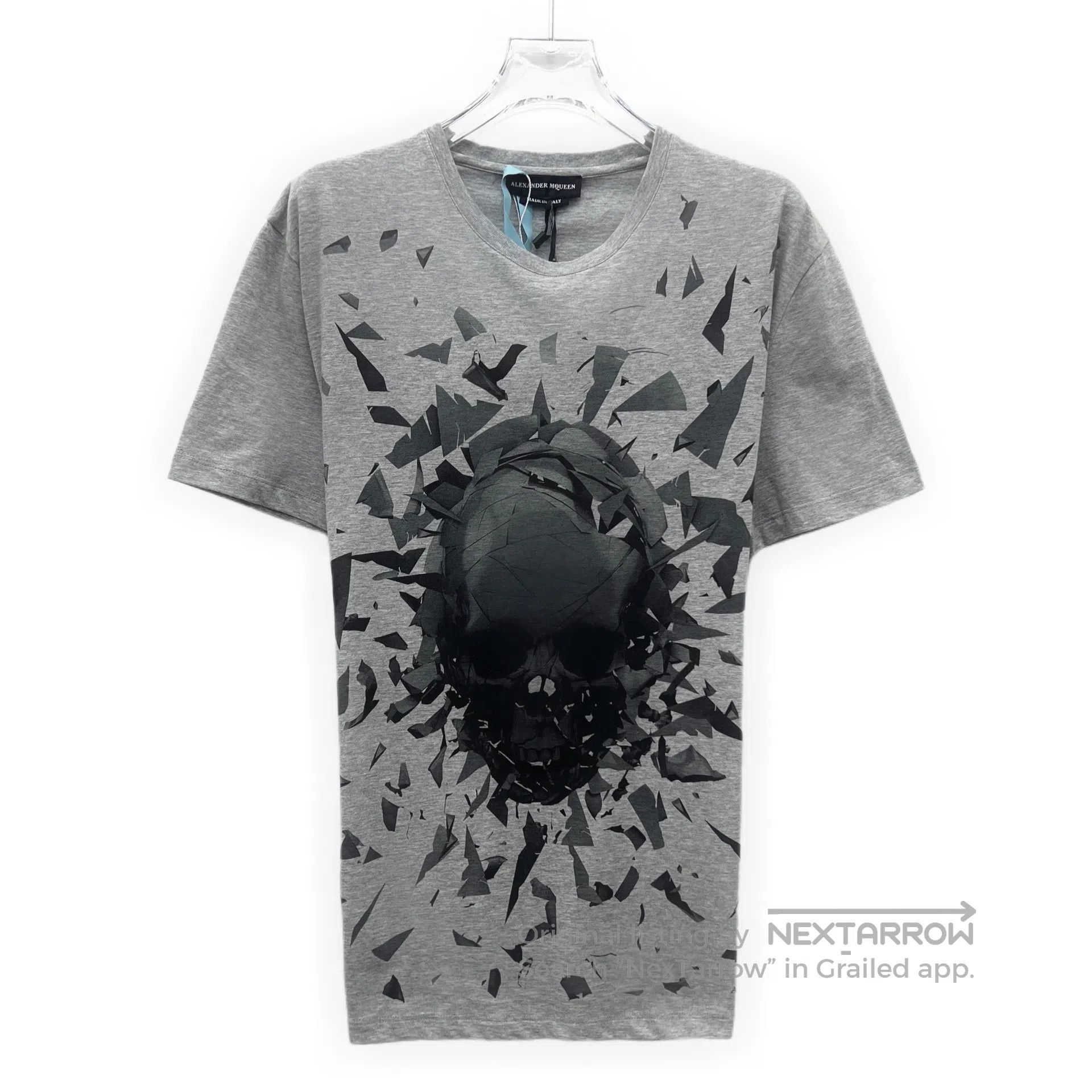 Alexander Wang Alexander Wang Grey skull print cotton round neck short sl Size US S / EU 44-46 / 1 - 1 Thumbnail