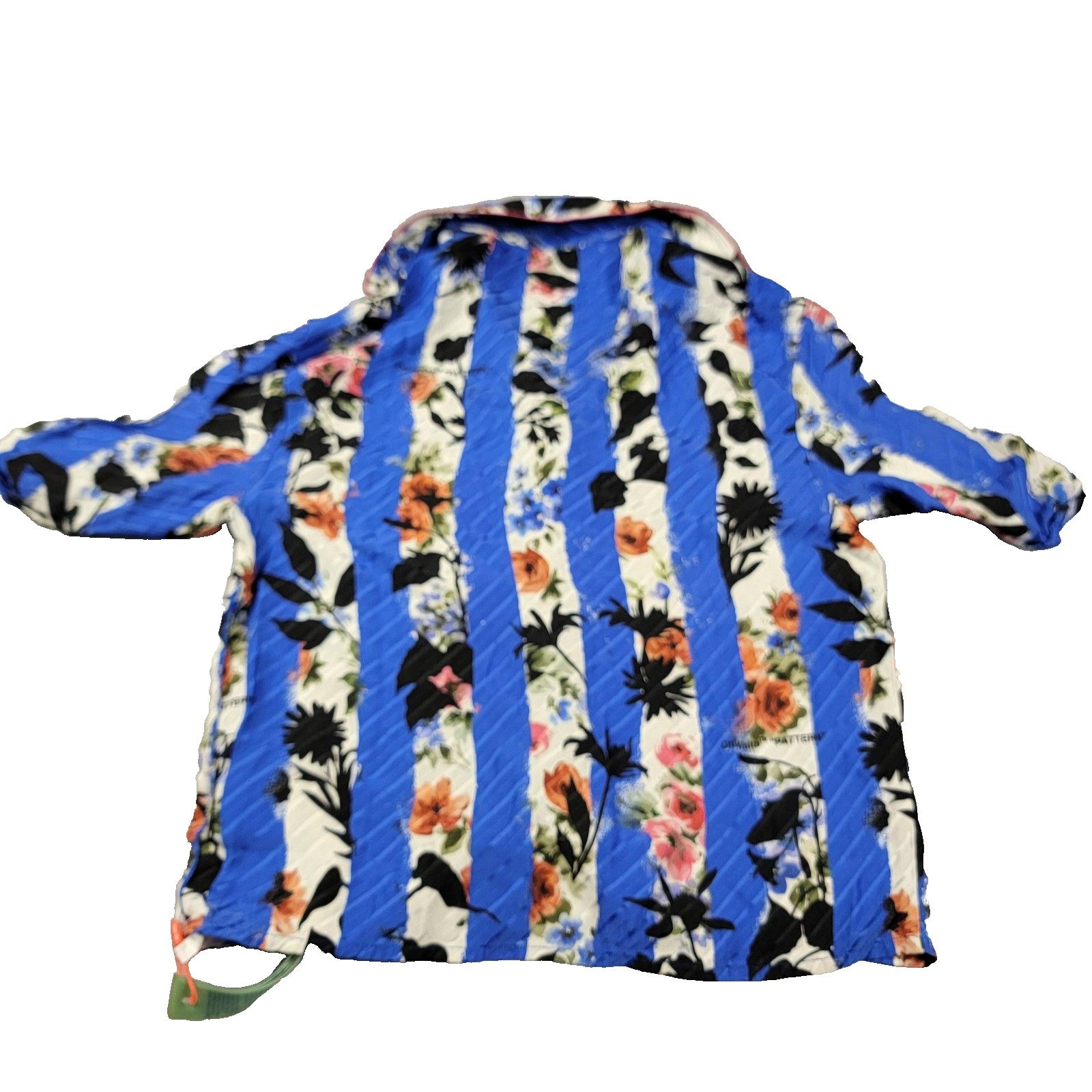 Off-White Off-White Shirt Unisex 38 Floral Stripe Virgil Abloh (976) Size XS / US 0-2 / IT 36-38 - 2 Thumbnail