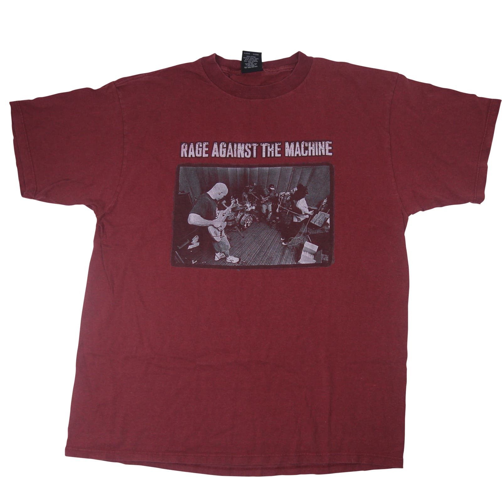 Vintage Vintage 1997 Rage Against the Machine Tour Shirt Size US XL / EU 56 / 4 - 1 Preview