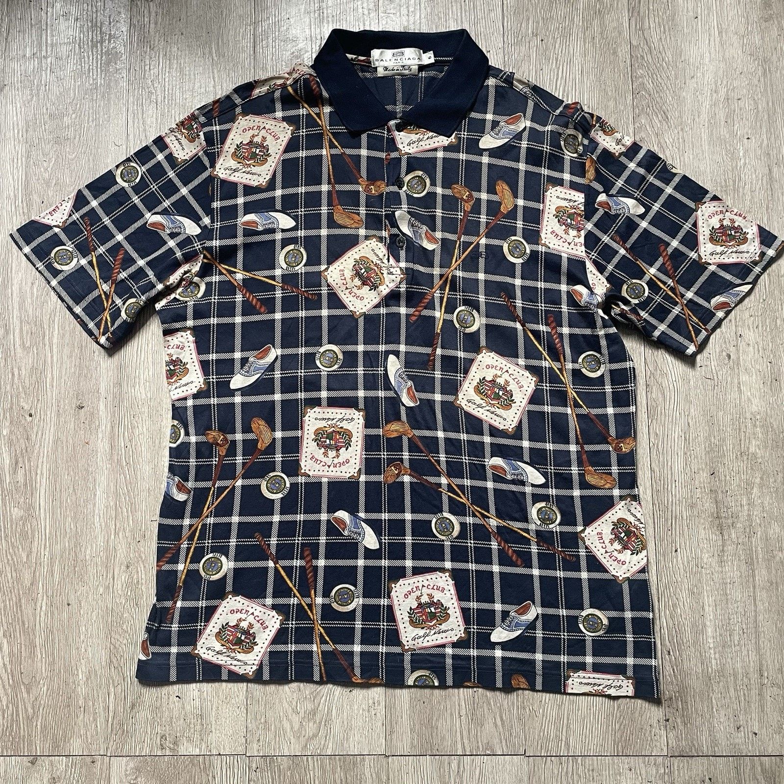 Balenciaga Balenciaga Polo Horse Paris Polo Shirts | Grailed