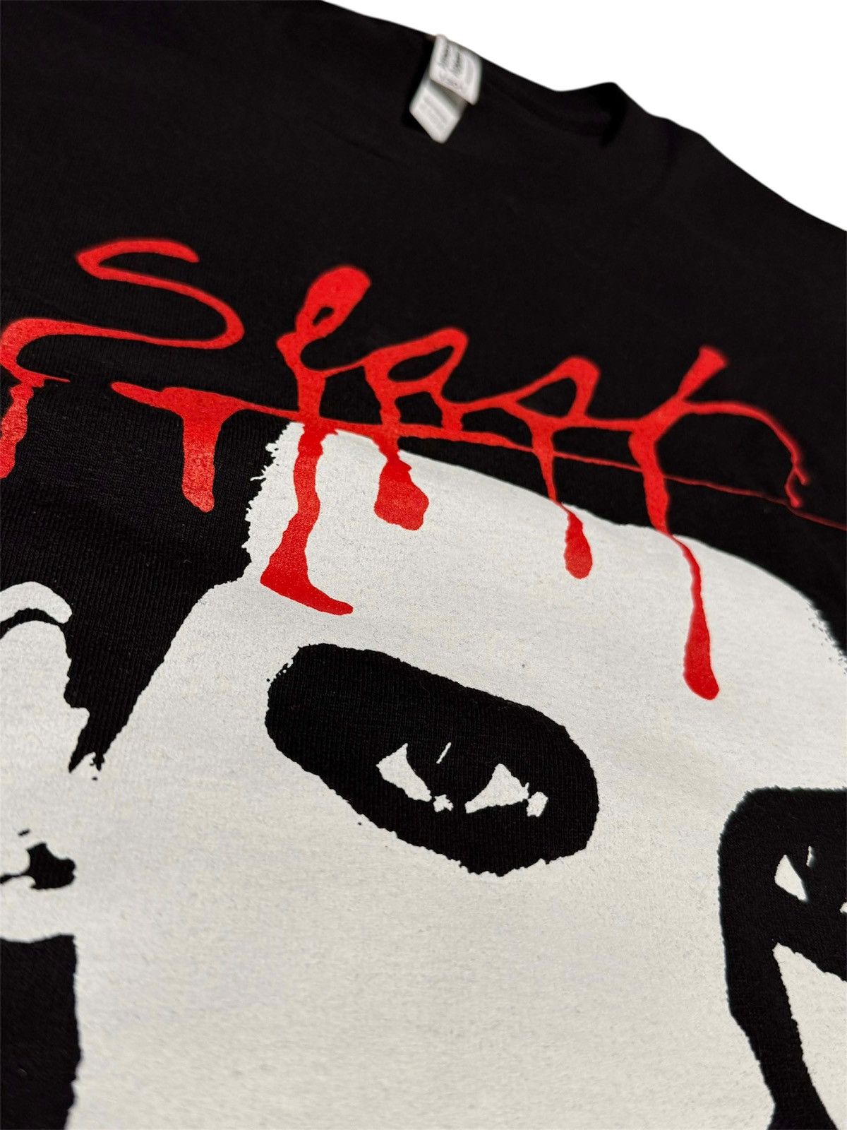 Vintage Vintage Slash Magazine T-Shirt (Whole Lotta Red) Size US XL / EU 56 / 4 - 3 Thumbnail