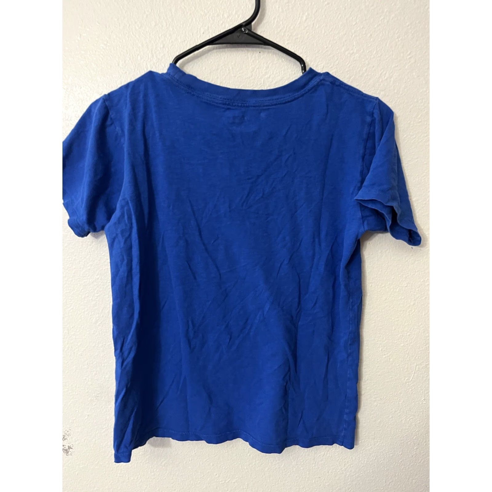 J.Crew J.Crew T-Shirt Coral Bay Craft Club Caribbean Destination Painter Tee Women's XS Blue Embroidered Beach Souvenir Travel Vacation Barbados 90s? Size XS / US 0-2 / IT 36-38 - 2 Thumbnail