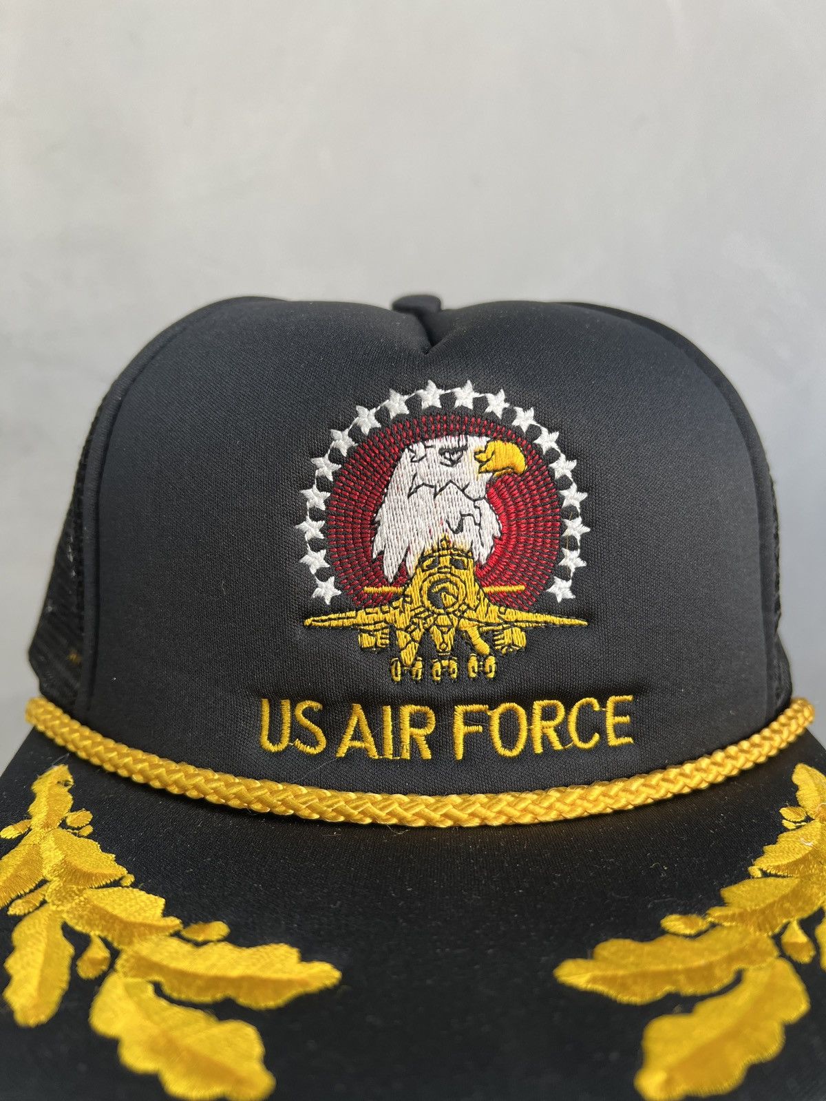 Japanese Brand Air Force UsA 90s classic cap hat y2k streetwear Size ONE SIZE - 8 Thumbnail