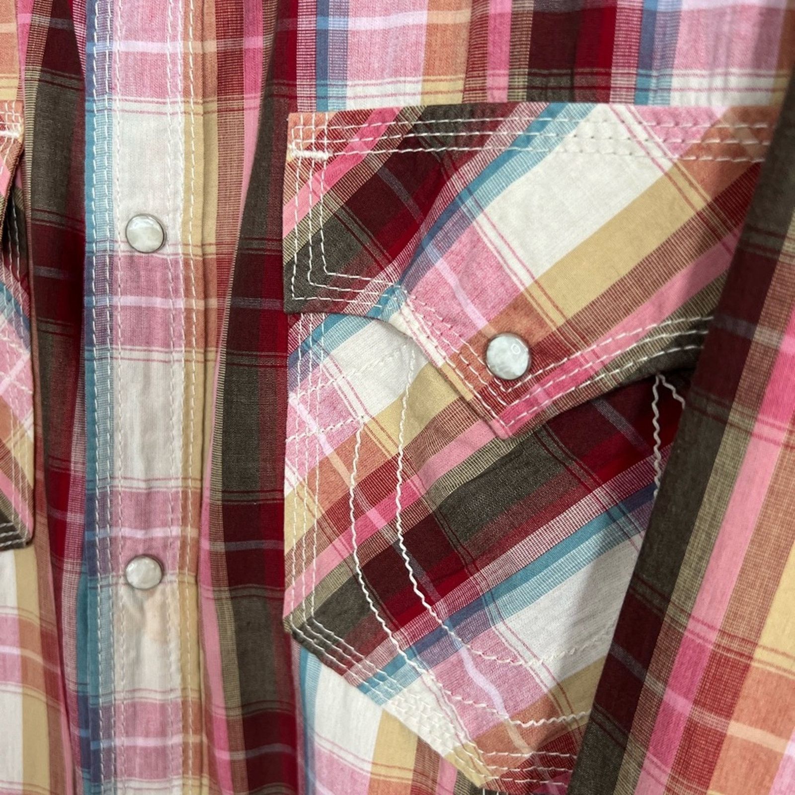 True Religion True Religion Shirt Mens Pearl Snap Button Horseshoe Pockets Size US XXL / EU 58 / 5 - 3 Thumbnail