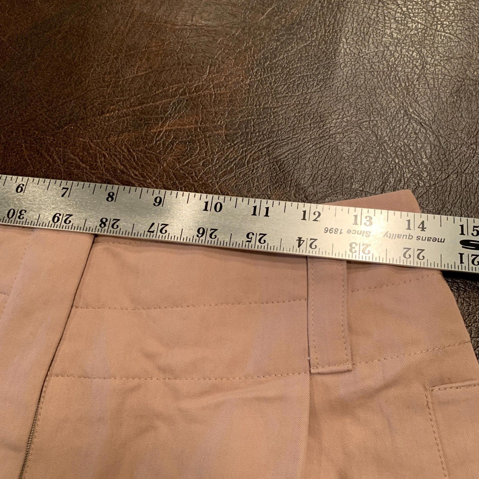 The Unbranded Brand Vintage 80s WOMENS Tan Wide/High Waisted Pants (249) Size 28" / US 6 / IT 42 - 6 Thumbnail