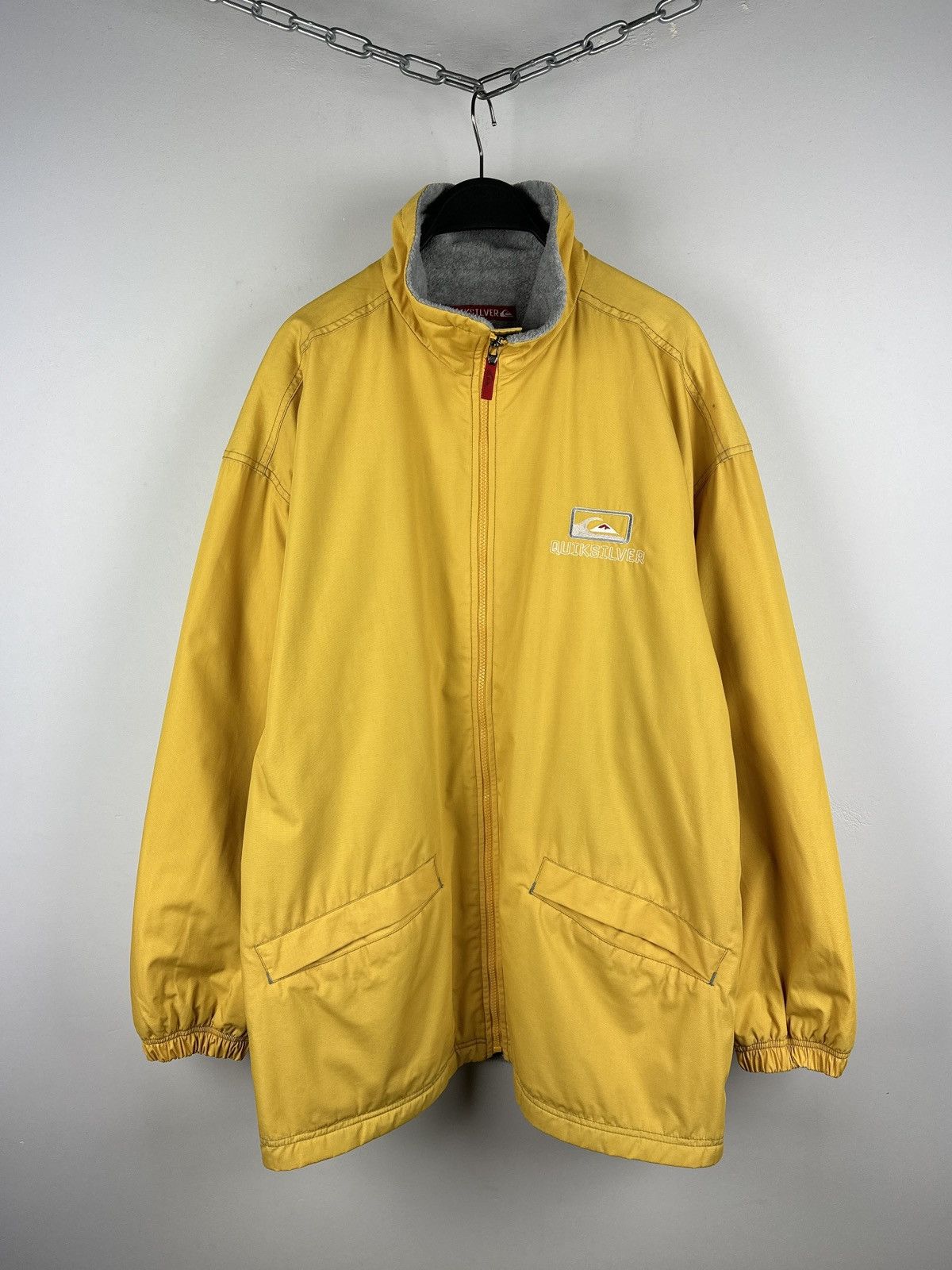 Quiksilver × Vintage Vintage Y2K Quiksilver Big Embroidery Logo Surf Style Jacket Size US L / EU 52-54 / 3 - 8 Thumbnail