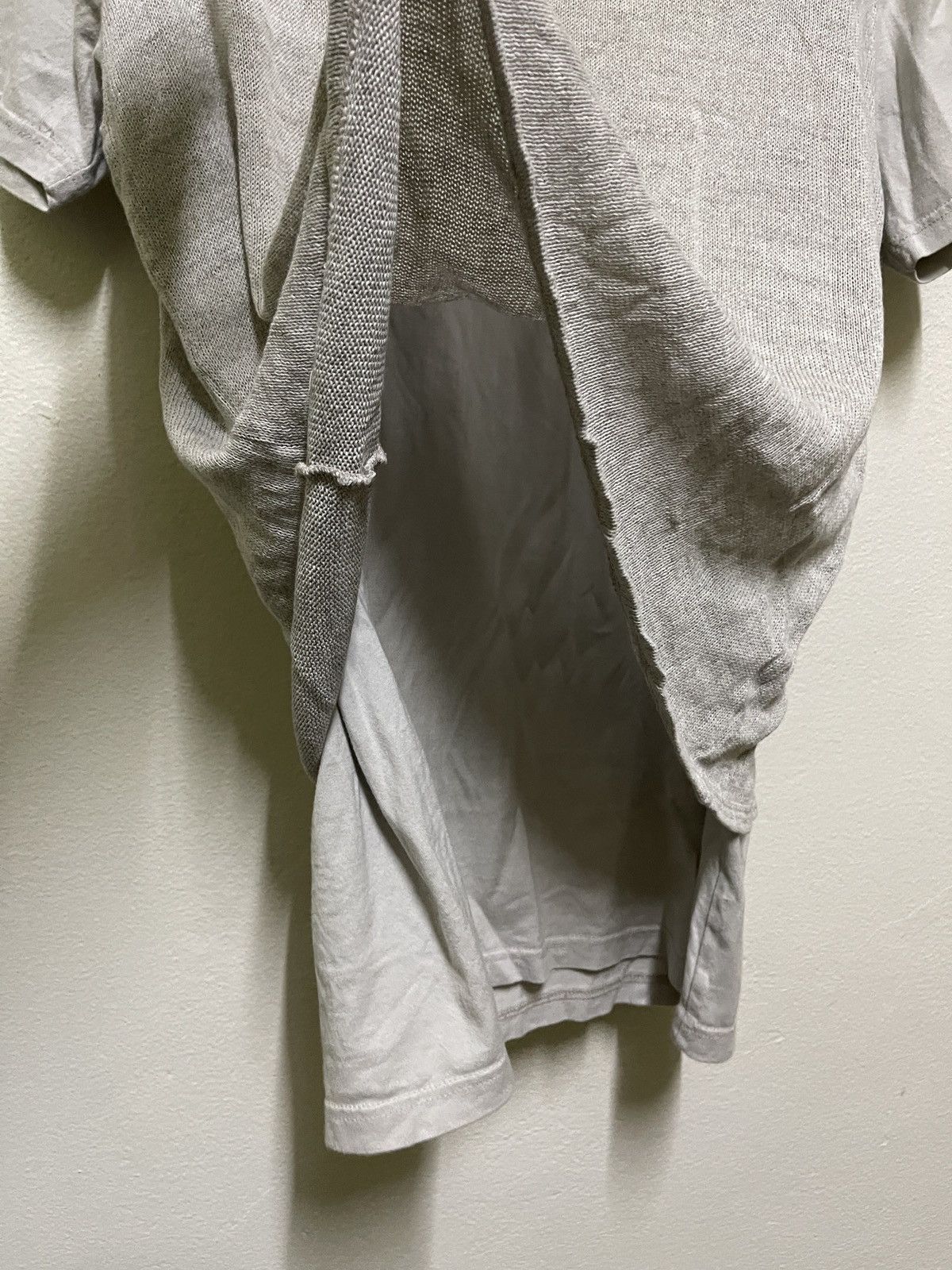Japanese Brand Duret Sample Double Layer Knit T Shirt Size US L / EU 52-54 / 3 - 6 Thumbnail