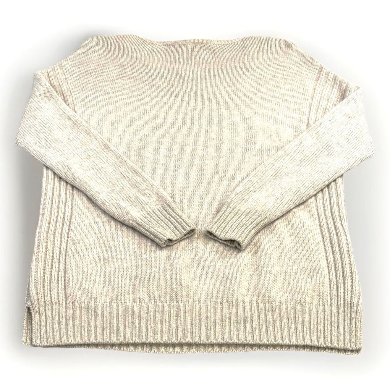 Vintage Wyse London Pullover Womens S/M jumper wool cashmere beige women Damaged See Pics Size S / US 4 / IT 40 - 2 Thumbnail