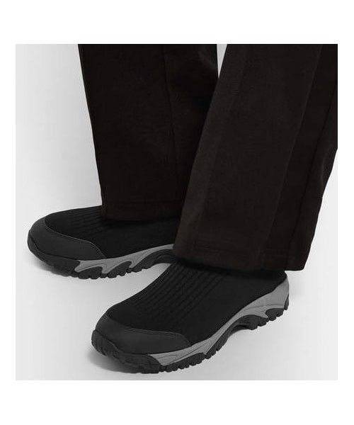 Maison Margiela Stretch-Knit Slip-On Sneakers