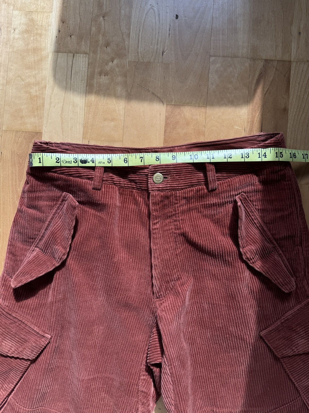 Kith KITH Orange Corduroy Cargo Pants Size US 30 / EU 46 - 6 Thumbnail