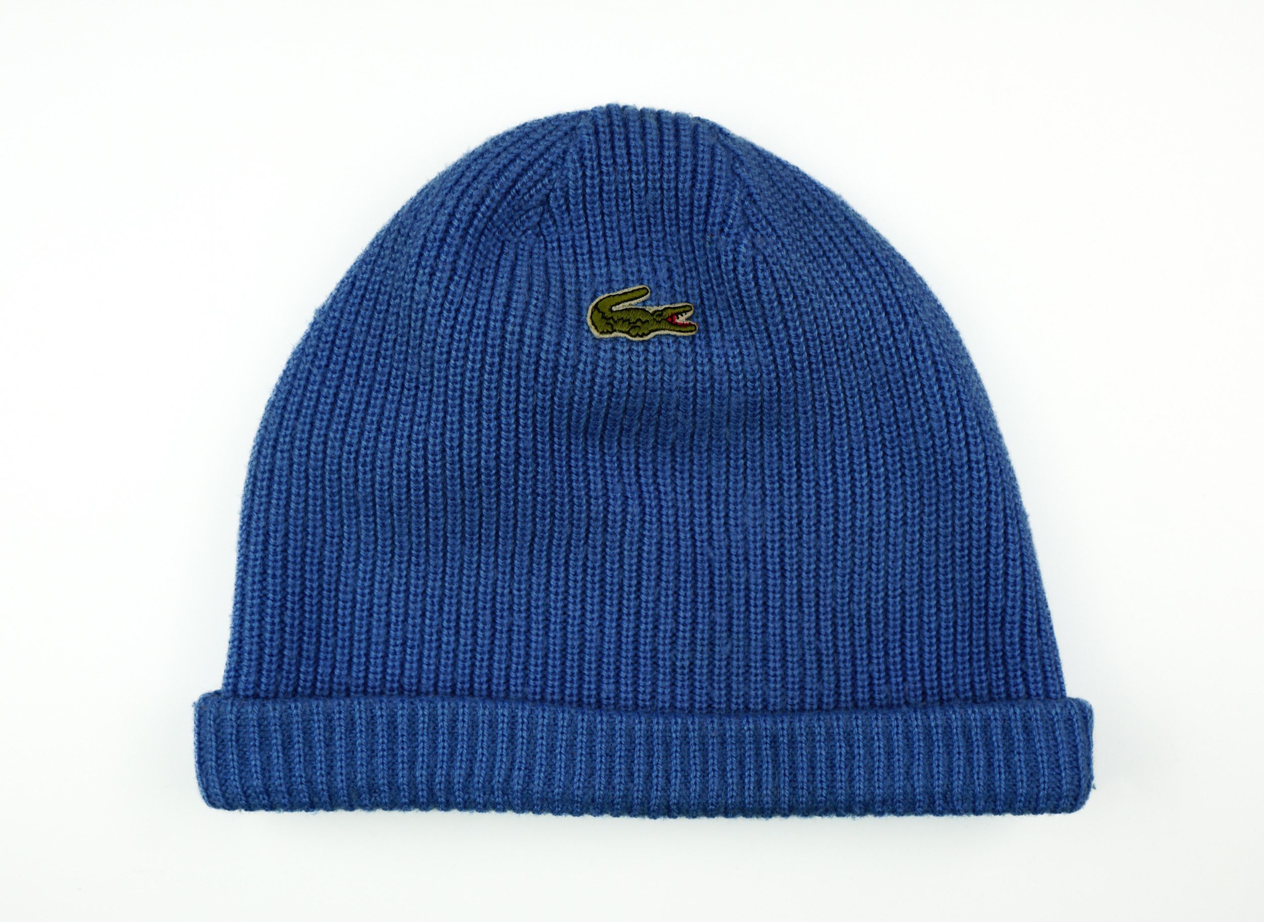 Lacoste × Vintage Vintage Chemise Lacoste Beanie Hat Size ONE SIZE - 1 Thumbnail