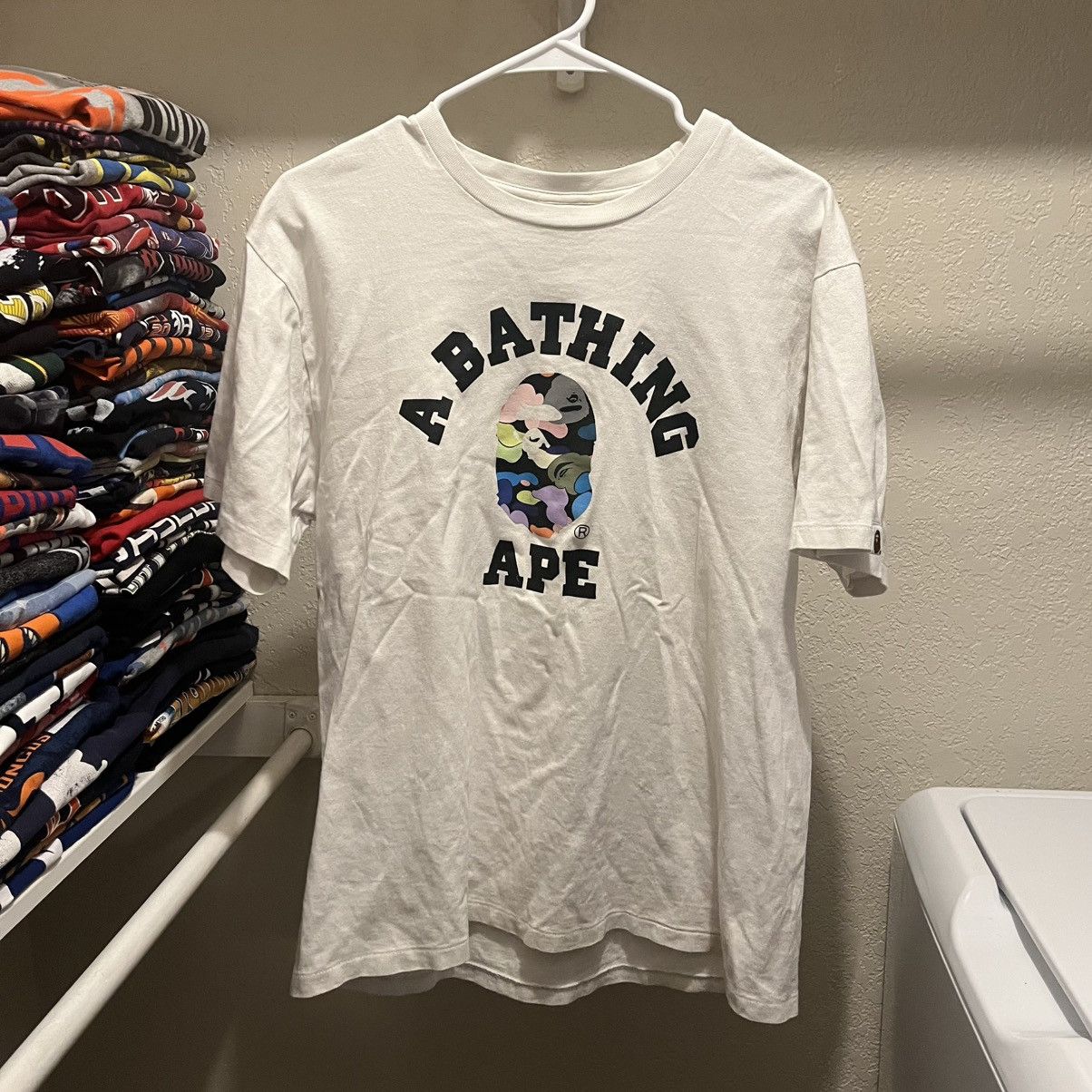 Bape Multi Camo College Tee Size US L / EU 52-54 / 3 - 1 Thumbnail