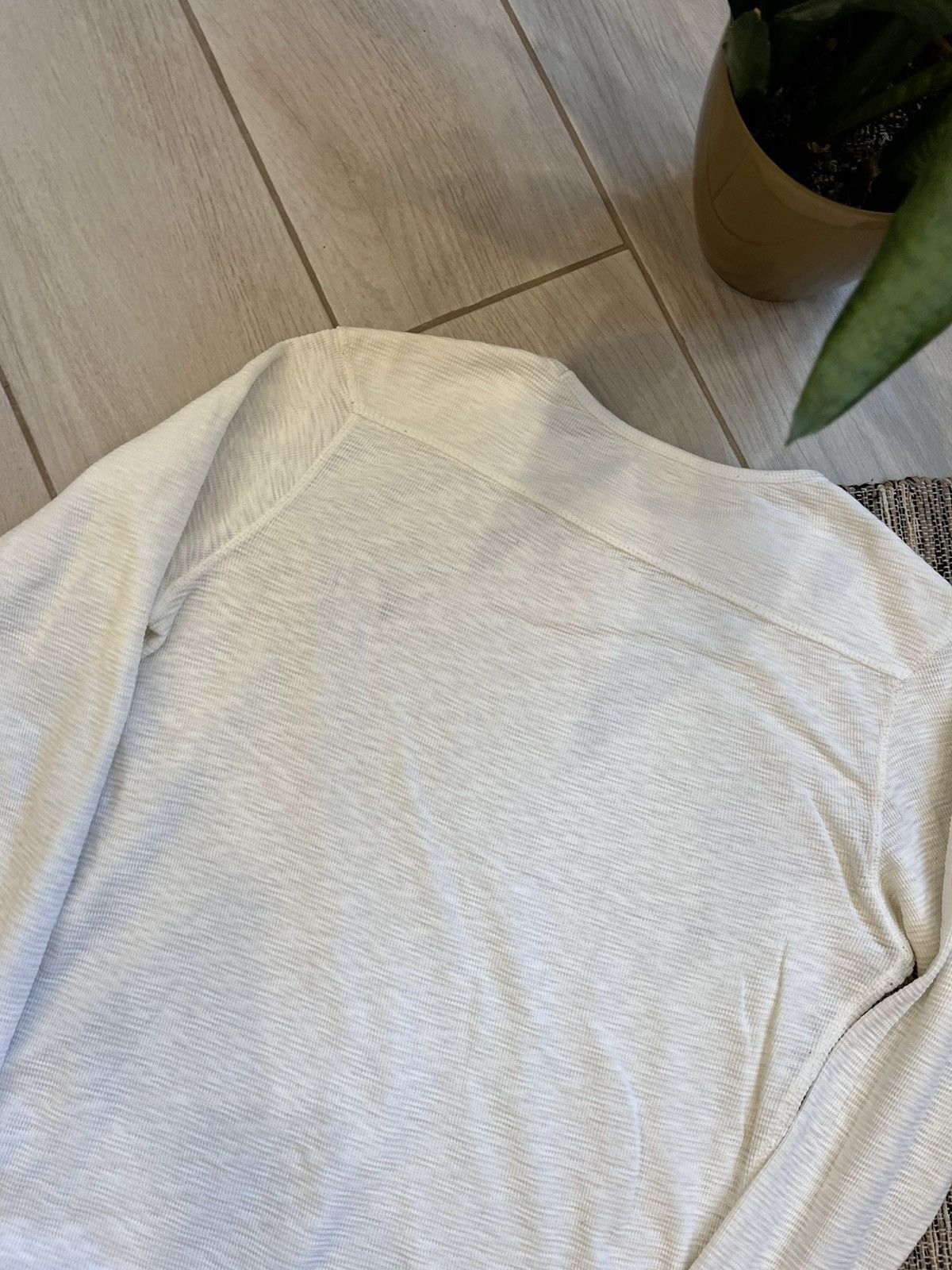 Allsaints Vintage AllSaints Longsleeve Tshirt white luxury avantgarde Size US XS / EU 42 / 0 - 9 Thumbnail