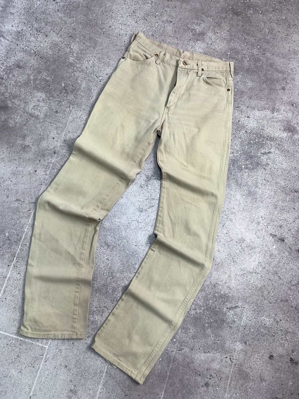 Japanese Brand × Vintage Rare Wrangler 80s pants Japanese style opium faded Size US 34 / EU 50 - 5 Thumbnail
