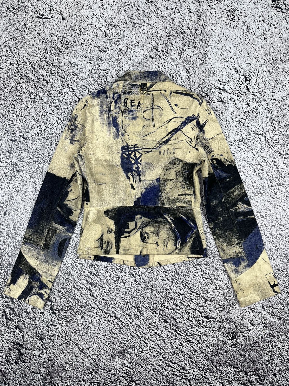 Roberto Cavalli Vintage Renaissance Roberto Cavalli Napoleon Denim Jacket Size XS / US 0-2 / IT 36-38 - 9 Thumbnail