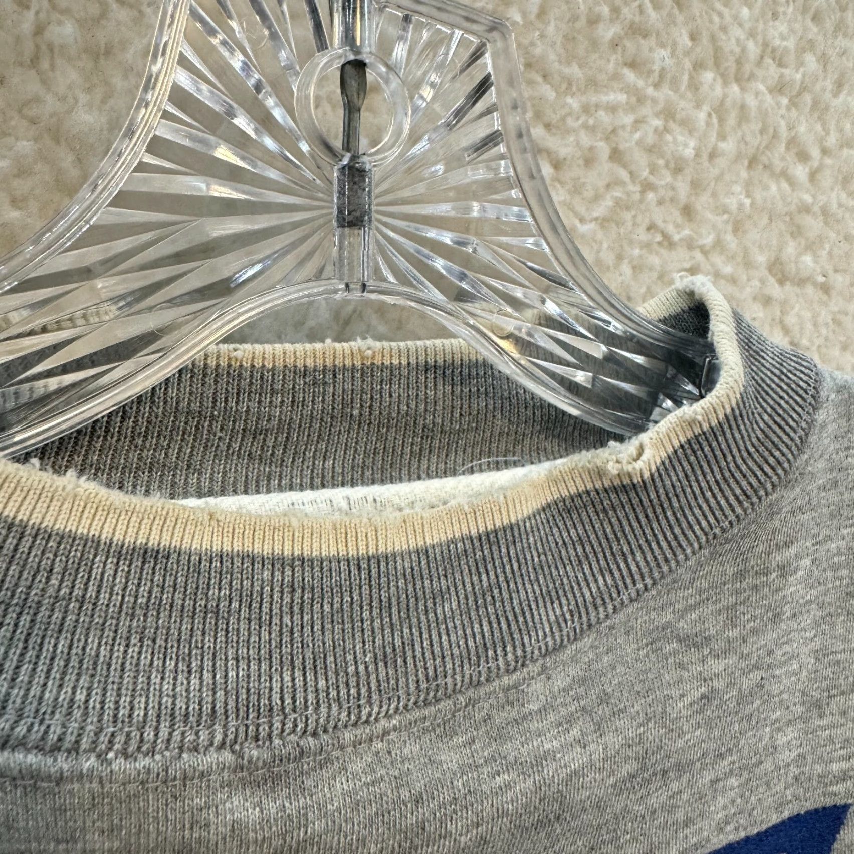 Vintage VINTAGE Lake Tahoe Sweatshirt Sweater XL Grey Embroidered Crewneck Pullover Danaggers Crewneck XL Mens Ladies or Boys Girls Size US XL / EU 56 / 4 - 7 Thumbnail