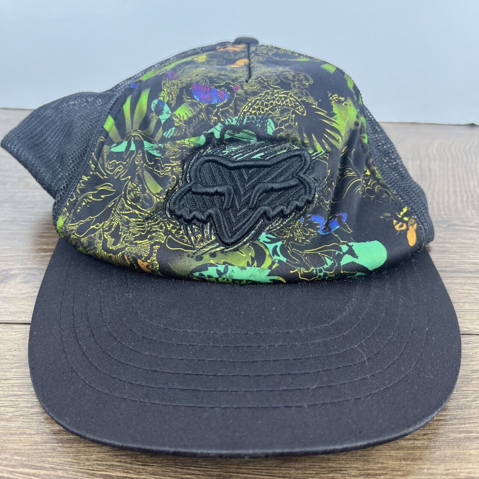 Fox Racing Fox Snapback Hat Fox Black Hat Adjustable Adult Size Black H Size ONE SIZE - 2 Thumbnail