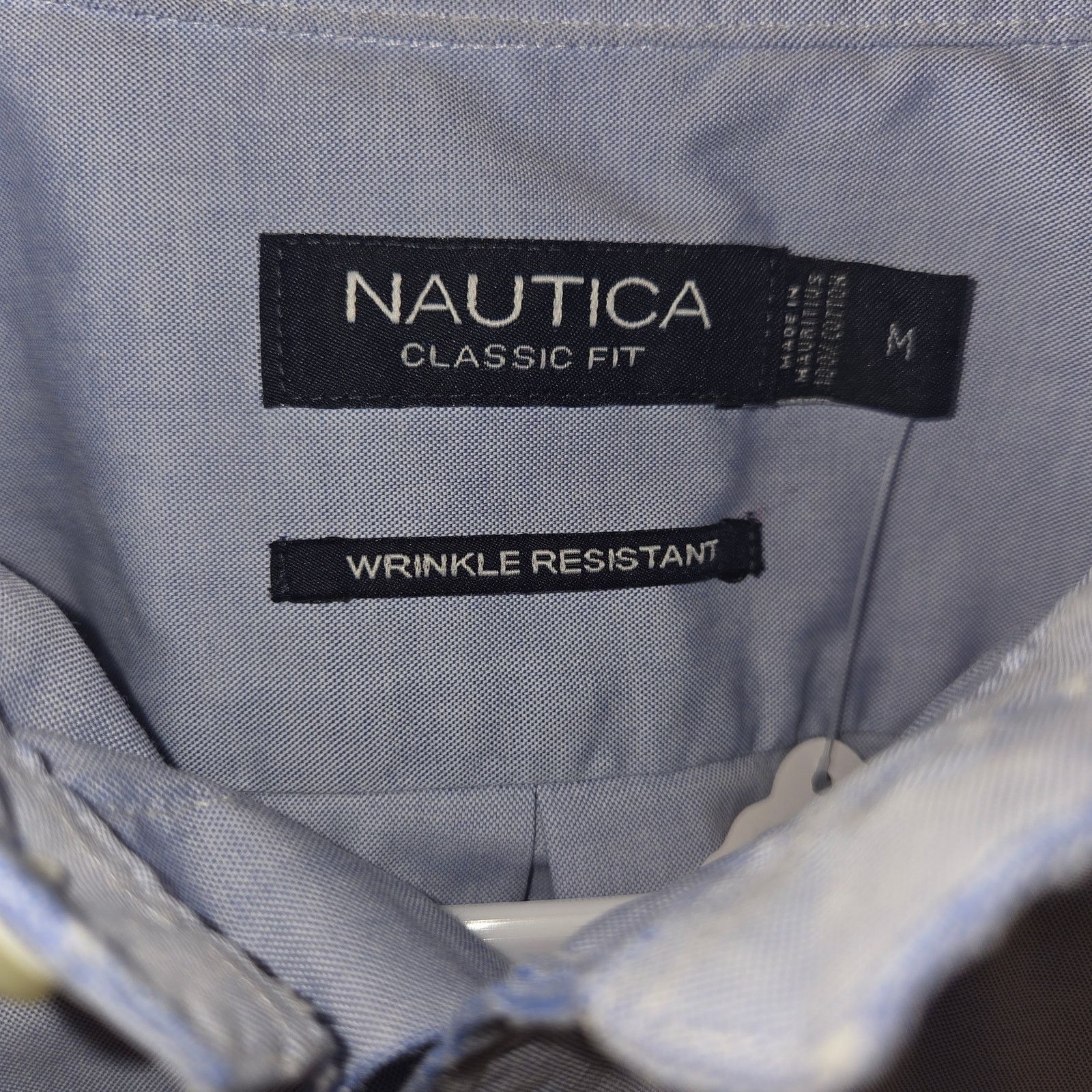 Nautica Nautica Sky Blue Short Sleeve Oxford Shirt - Men's - Medium Size US M / EU 48-50 / 2 - 7 Thumbnail