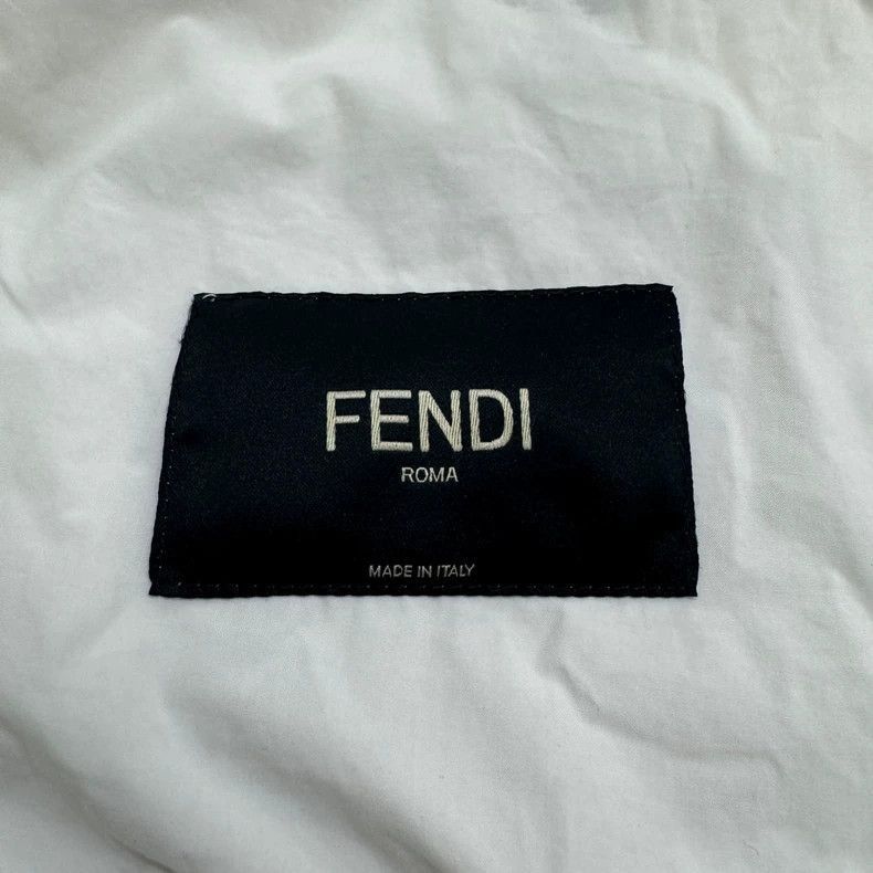 Fendi Fendi White Windbreaker Jacket Size US M / EU 48-50 / 2 - 4 Thumbnail