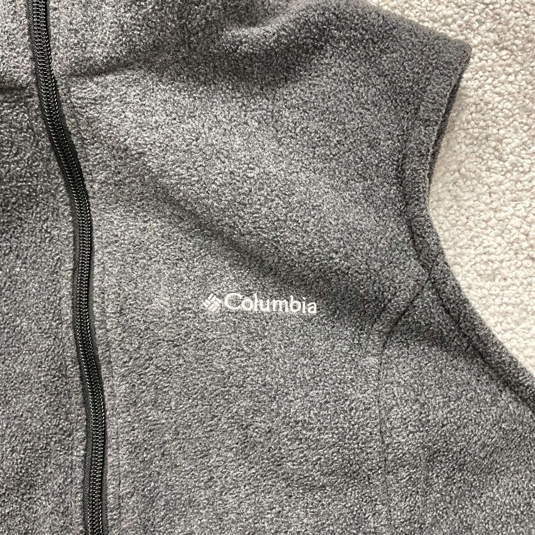 Vintage Columbia Benton Springs Fleece Vest Full Zip Womens Medium Dark Gray Size M / US 6-8 / IT 42-44 - 3 Thumbnail