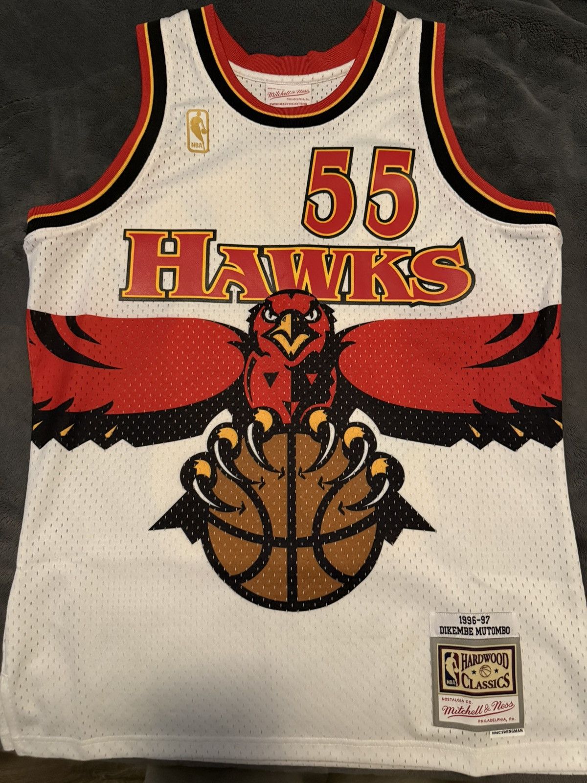 Mitchell & Ness Dikembe Mutombo Jersey Size US M / EU 48-50 / 2 - 1 Thumbnail
