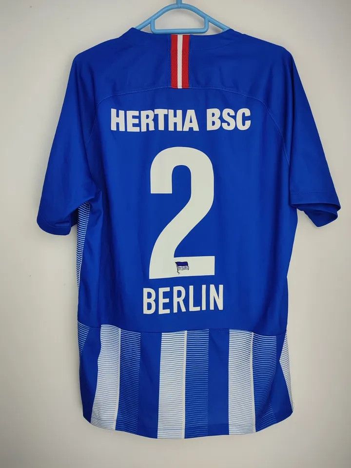 Nike Hertha BSC Berlin 2018/19 Home FOOTBALL Kit SHIRT SOCCER Size US L / EU 52-54 / 3 - 15 Thumbnail