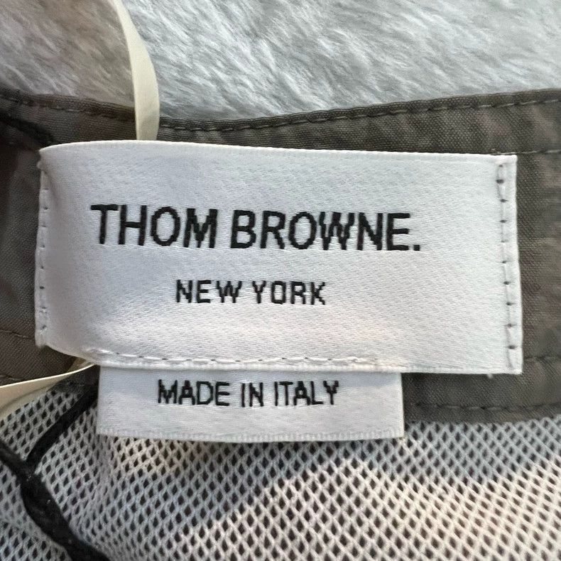 Thom Browne Thom browne Size 0 Gray four-striped tie-on shorts 2503-Ne Size US 29 - 3 Thumbnail