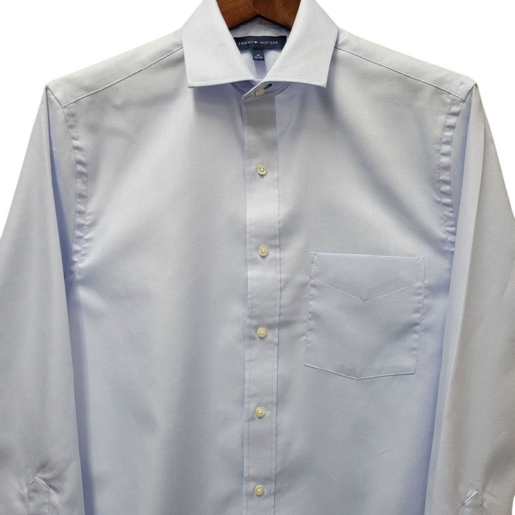 Tommy Hilfiger Tommy Hilfiger Men's Dress Shirt Size 15 Neck 32-33 Sleeves Size US L / EU 52-54 / 3 - 3 Thumbnail