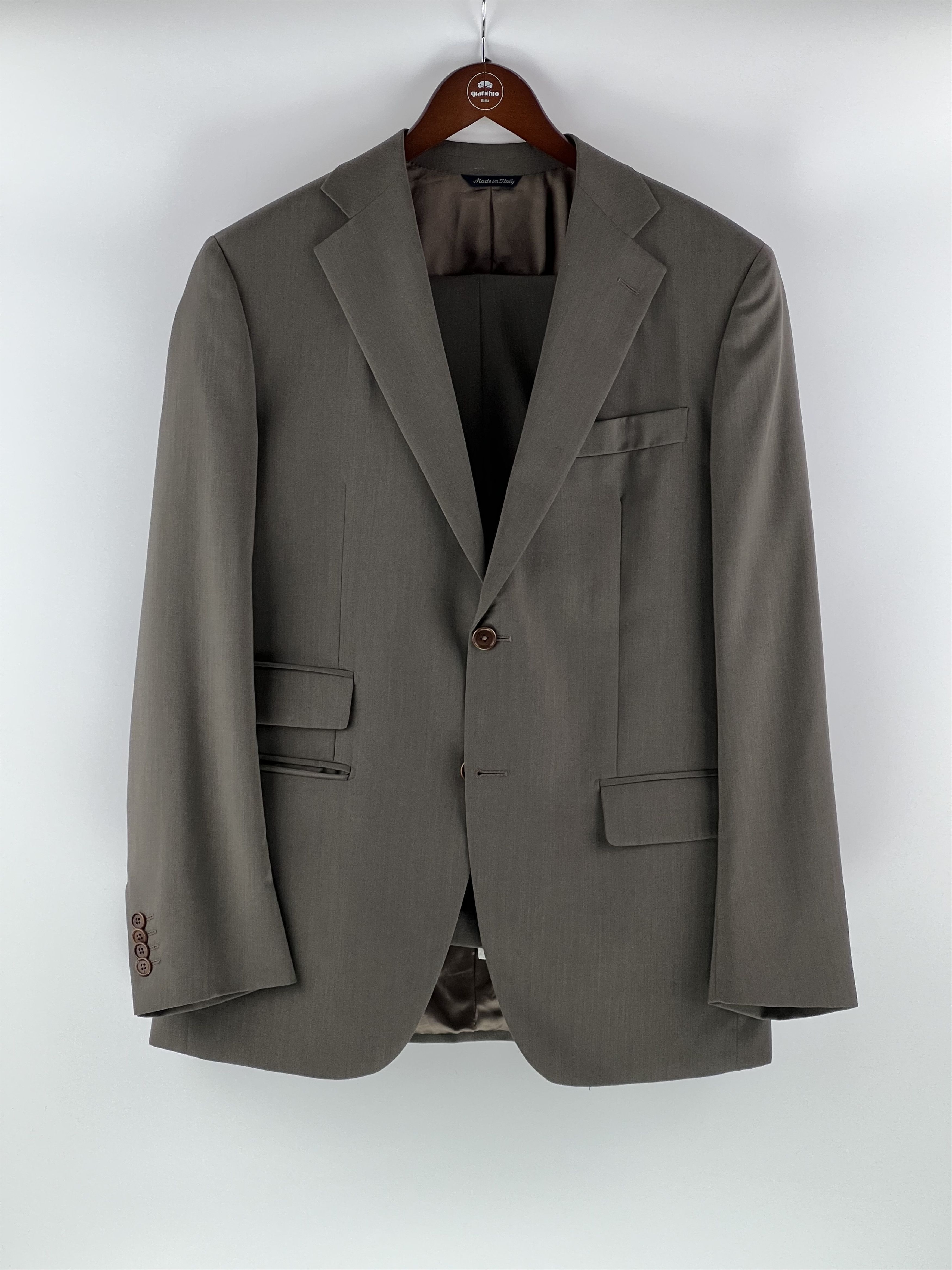 Tombolini Tombolini Wool Suit Size 50 Size 50R - 1 Thumbnail