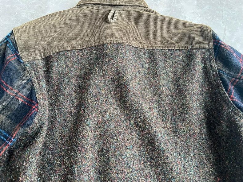 Comme des Garcons Comme Des Garcons Splicing wool shirt 2503-Nextarrow Size US XS / EU 42 / 0 - 7 Thumbnail