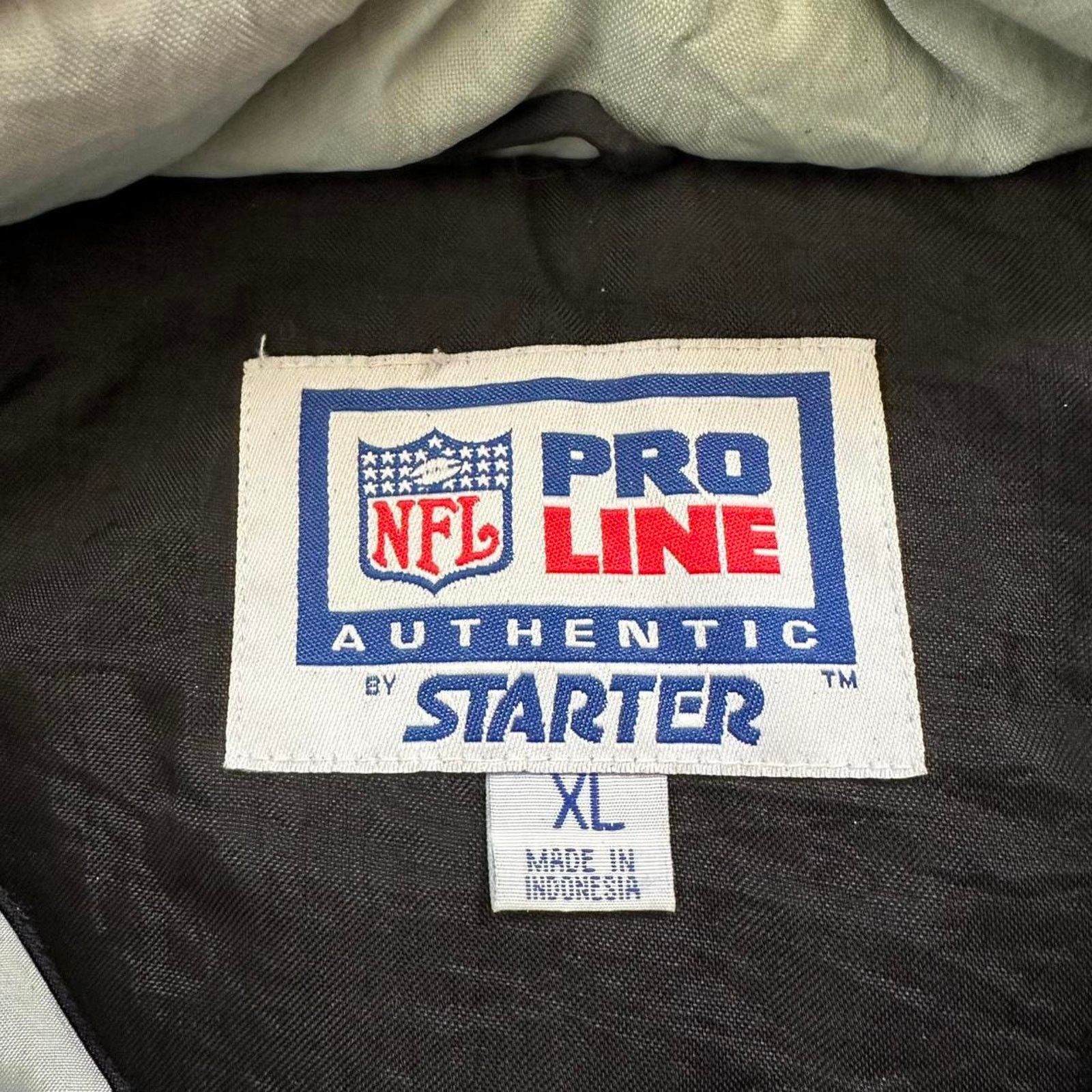 NFL × Starter × Vintage 2004 Starter NFL Pro Line Oakland Raiders Puffer Jacket XL Size US XL / EU 56 / 4 - 3 Thumbnail