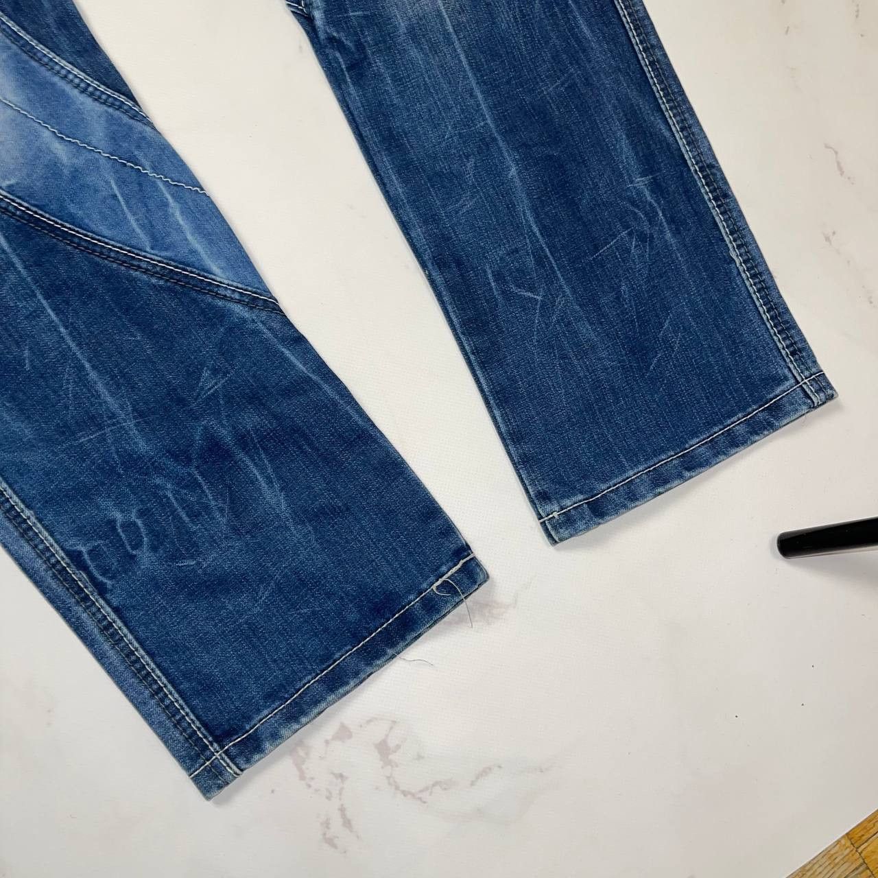 Japanese Brand Japanese Brand Kosmo Lupo Vintage Avant Garde Jeans 36 Size Size US 36 / EU 52 - 7 Thumbnail