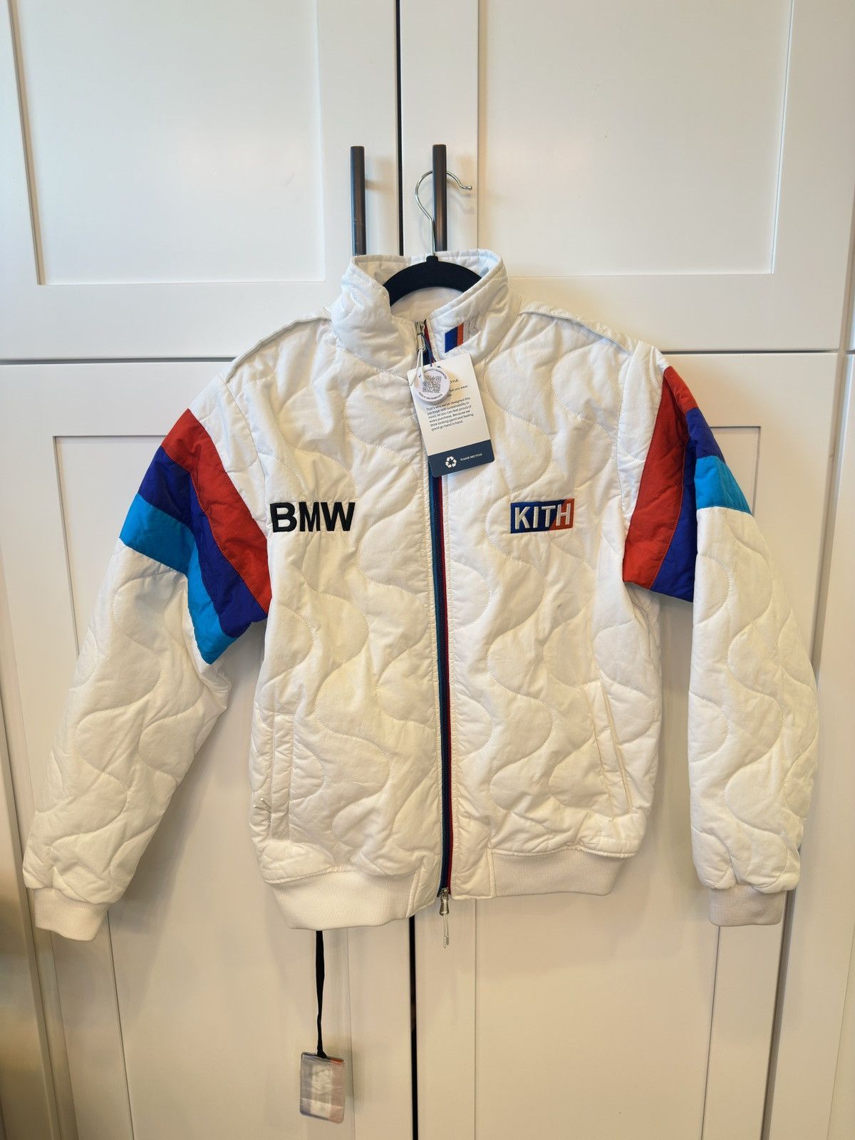 【J】KITH × BMW コラボジャケット Varsity Green Coaches Kith BMW Jacket - Jackets Masters