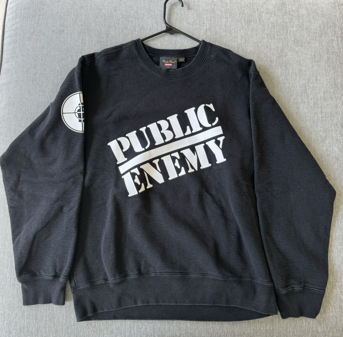 Supreme Supreme x Undercover x Public Enemy Crewneck Sweatshirt | Grailed