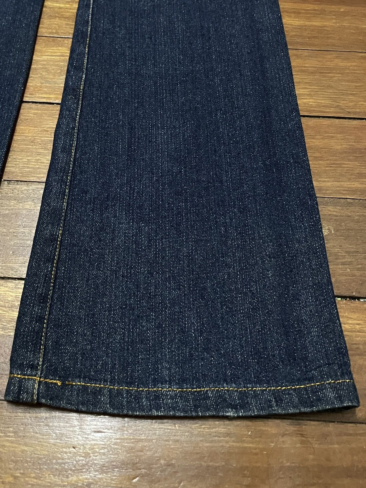 If Six Was Nine Very Rare Vintage Japanese Brand Jackrose Flared Jeans 2000s Size US 32 / EU 48 - 8 Thumbnail
