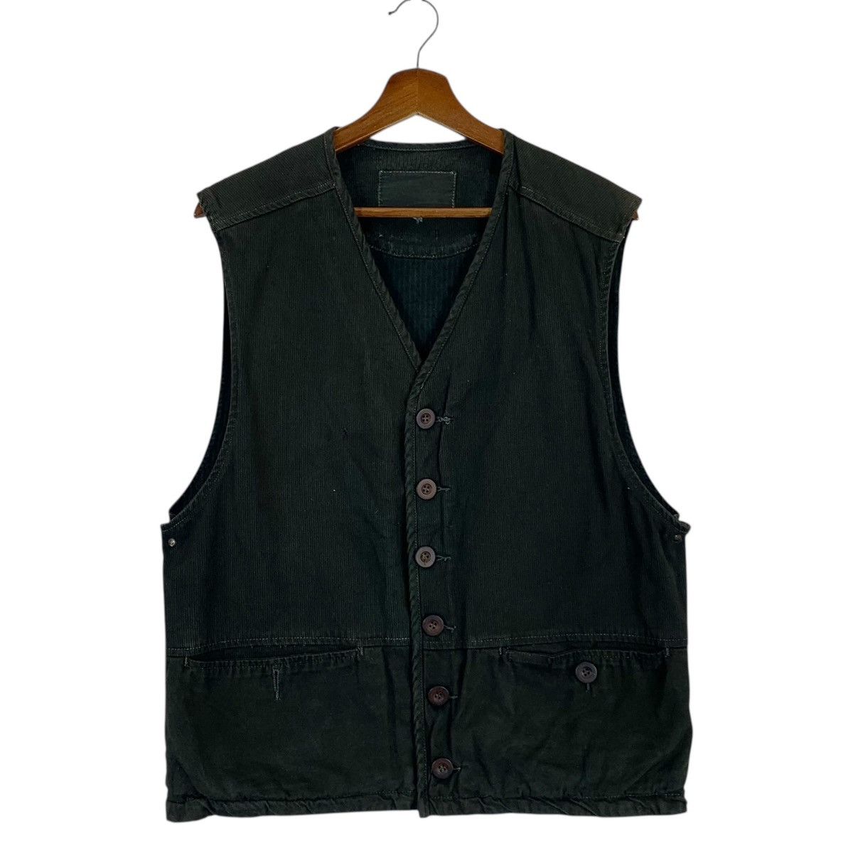 Guess Vintage Guess Sleeveless Jacket Size US S / EU 44-46 / 1 - 1 Thumbnail