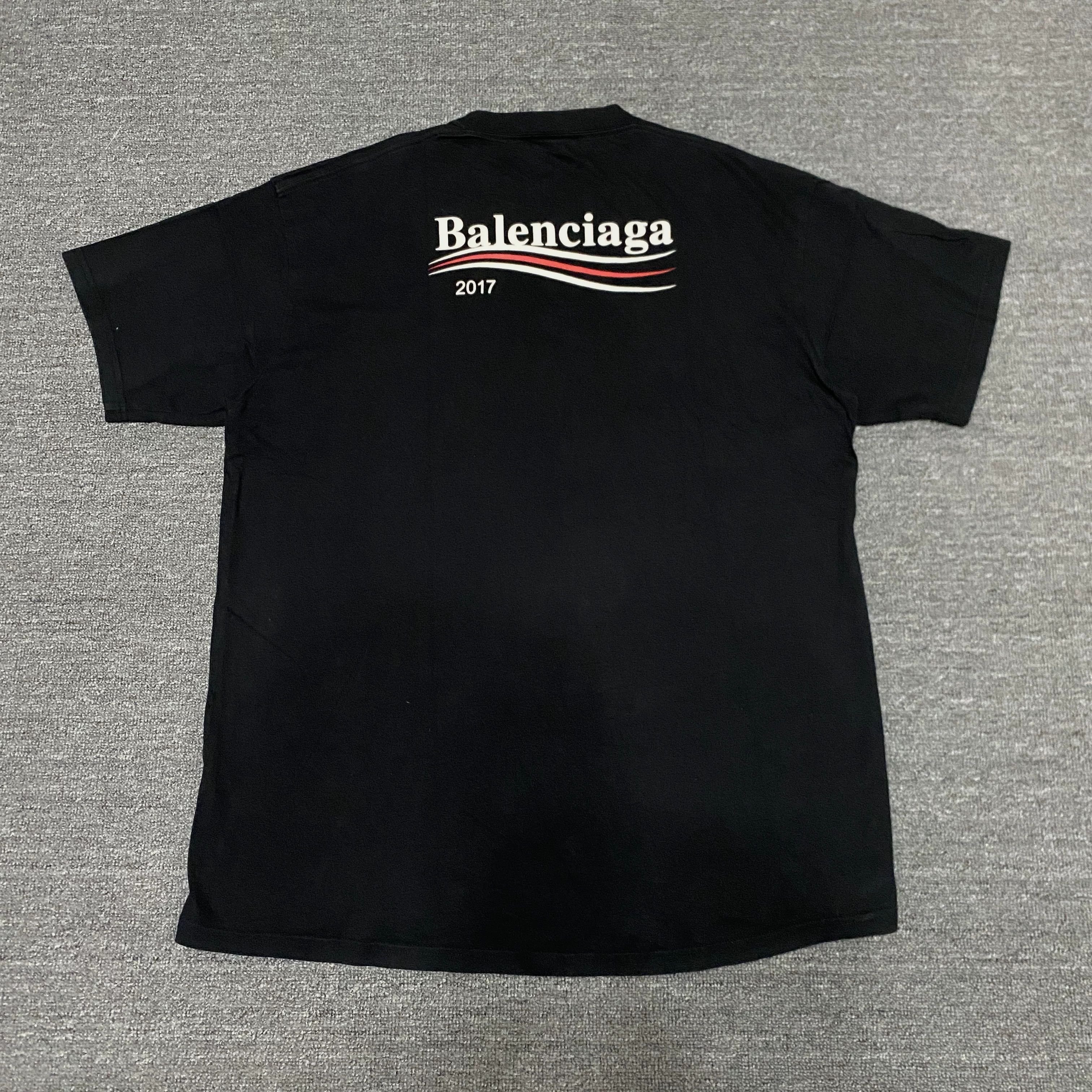 Balenciaga Balenciaga Wave Short Sleeve Size US M / EU 48-50 / 2 - 1 Thumbnail