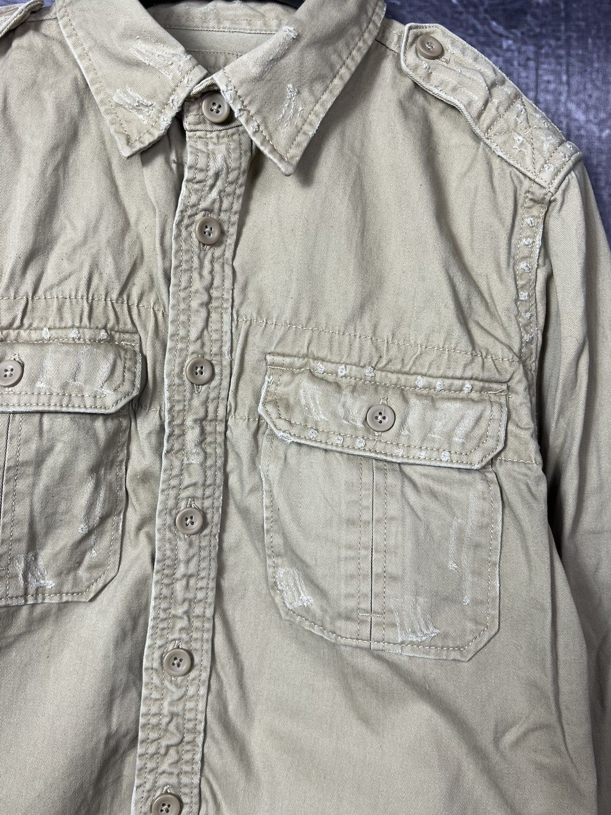 Vintage Surplus Raw Vintage cologne heavy shirt double pockets Size US M / EU 48-50 / 2 - 4 Thumbnail